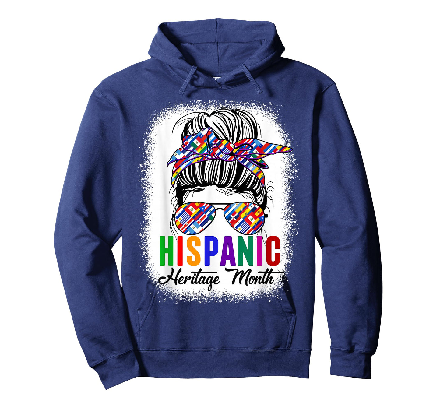 Women Hispanic Heritage Month Woman Latino Countries Flag T-Shirt