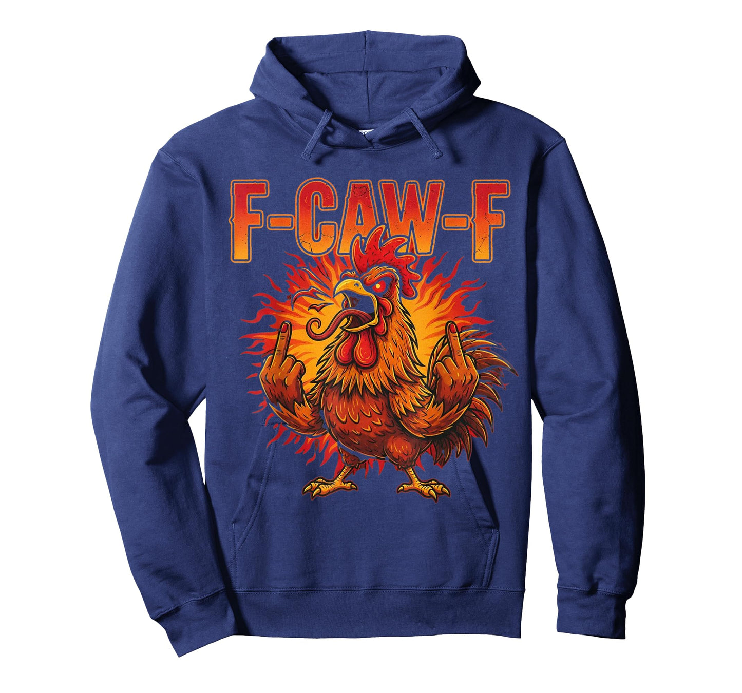 F-Caw-F Funny Chicken Rooster Meme T-Shirt