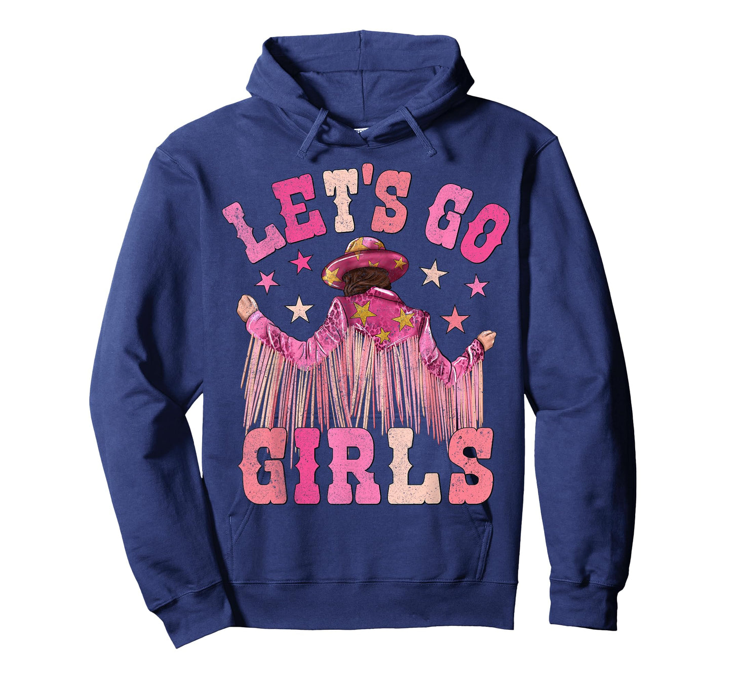 Let's Go Girls Western Country Cowgirl Bachelorette Matching T-Shirt