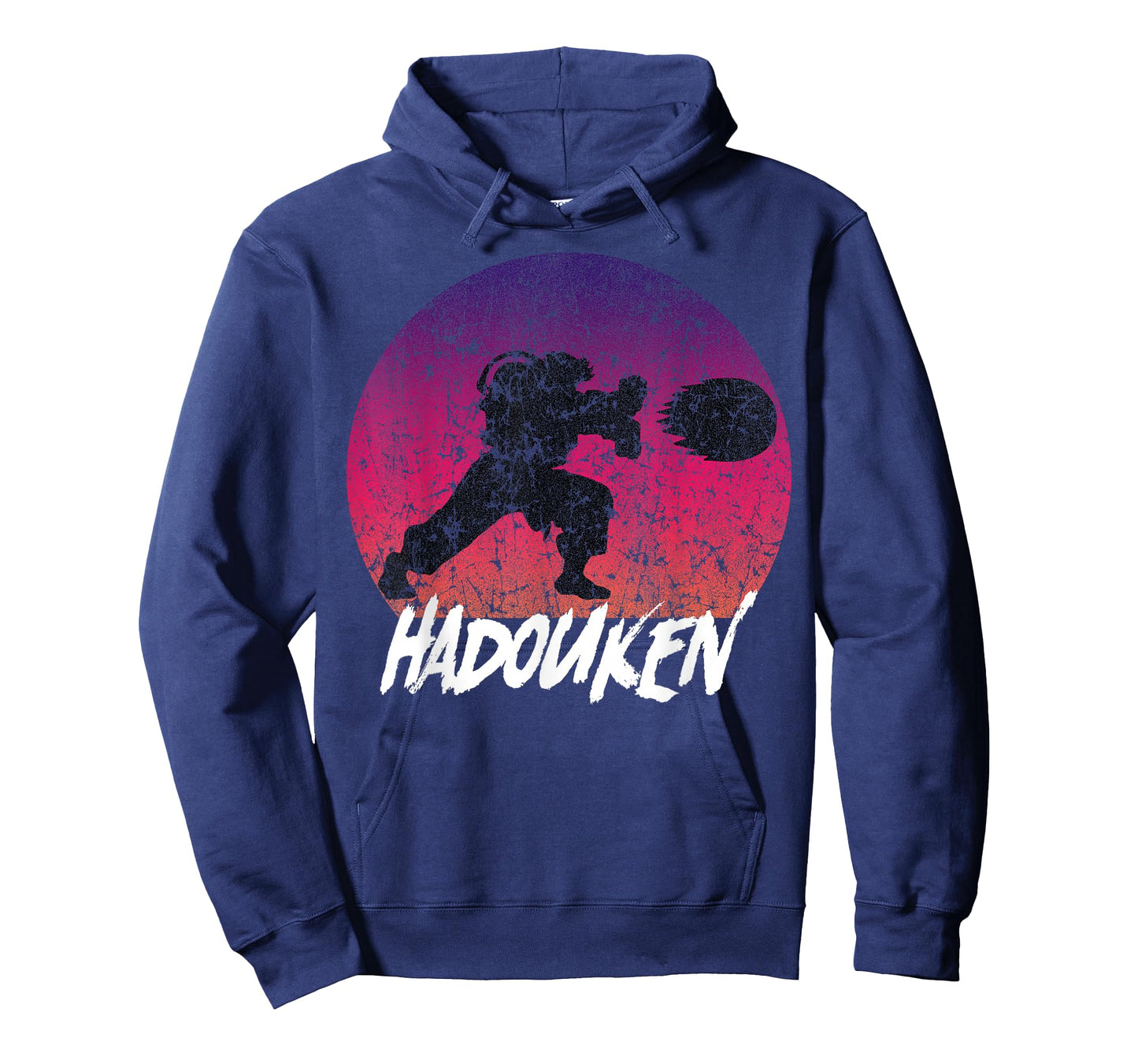 Retro Vintage Hadouken Fighter T-Shirt Small