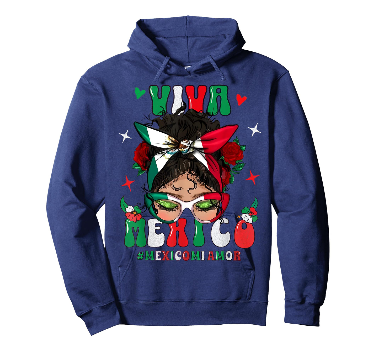 Viva Mexico Apparel Mexican Flag Kids Girl Women Pride T-Shirt