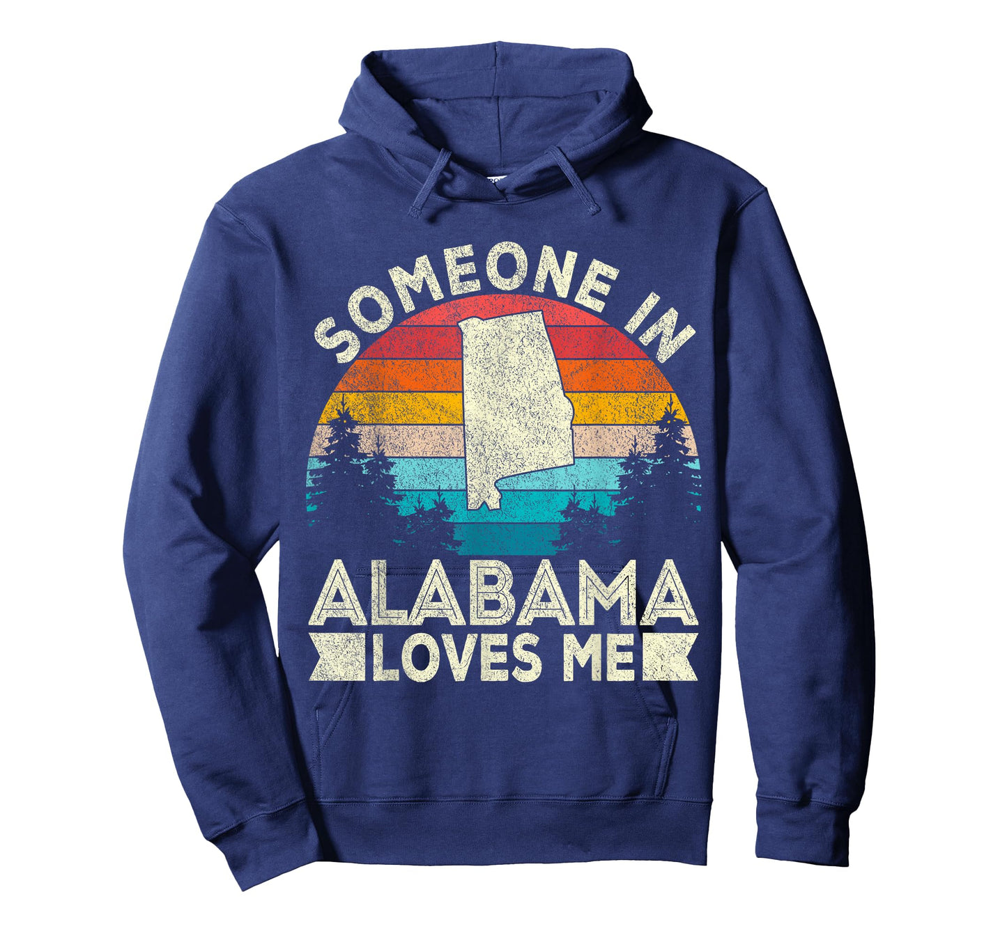 Someone In Alabama Loves Me Retro Alabama T-Shirt