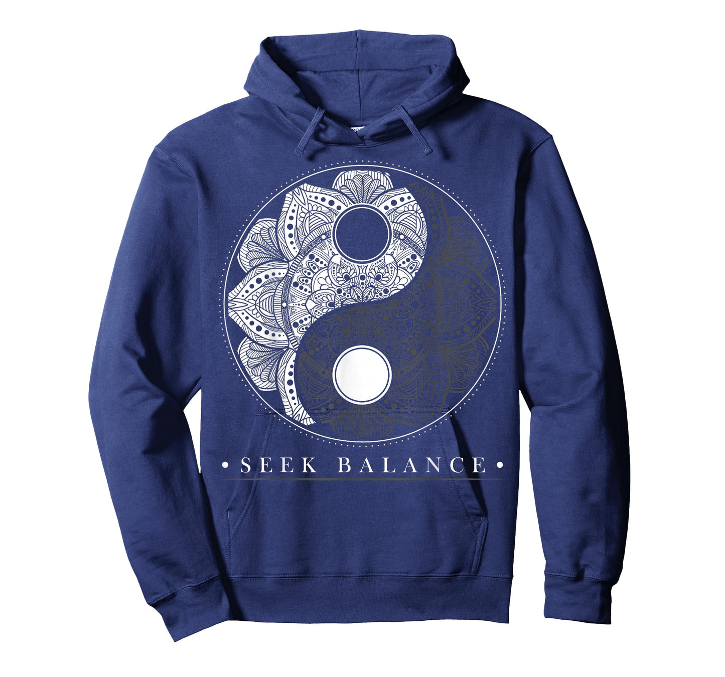 Yin Yang Mandala Seek Balance Native American Shaman T-Shirt