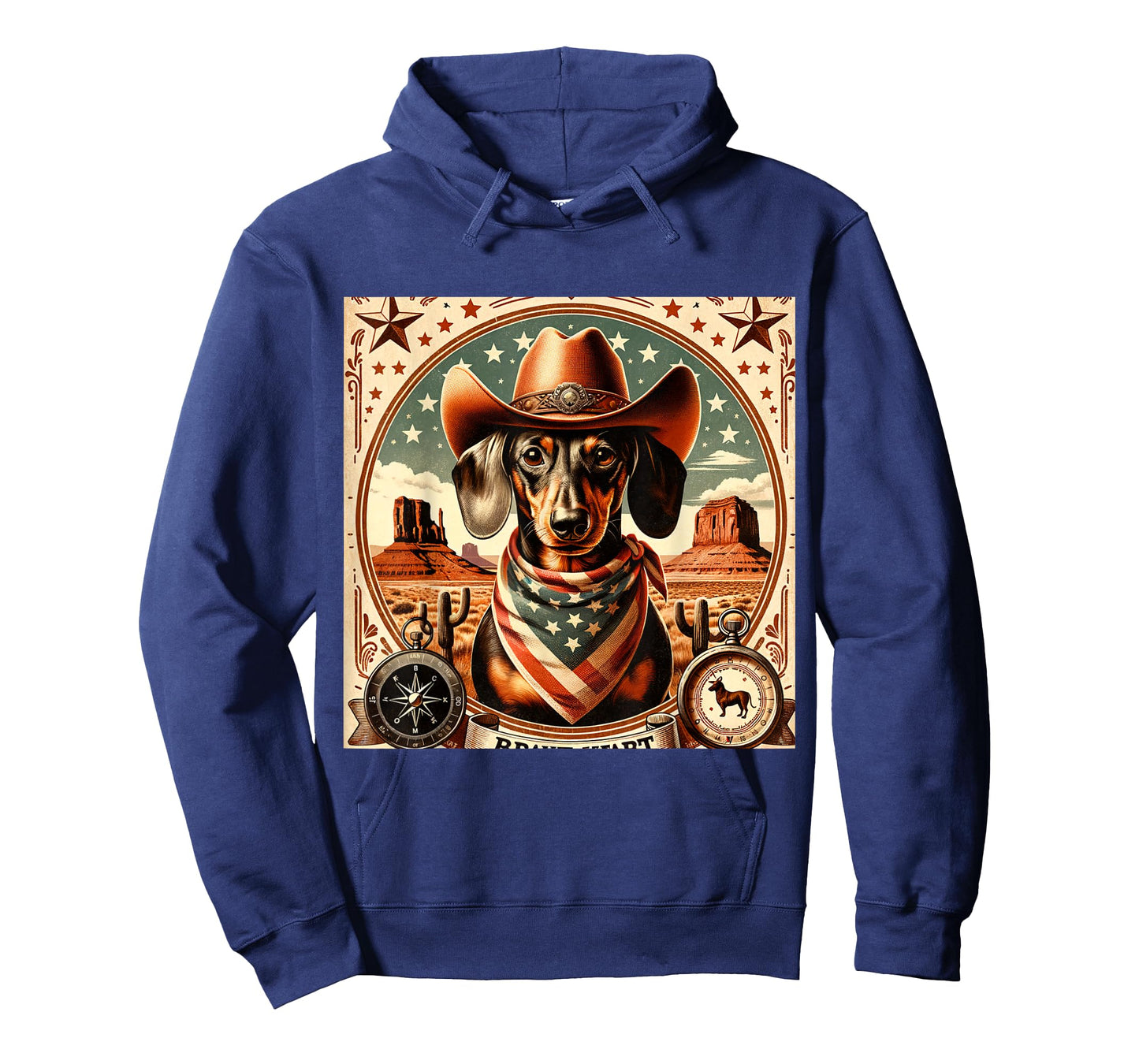 Funny Sheriff Dog Shirt Dachshund Dog Mom Dad Wild West Tee T-Shirt for Men Women Kids
