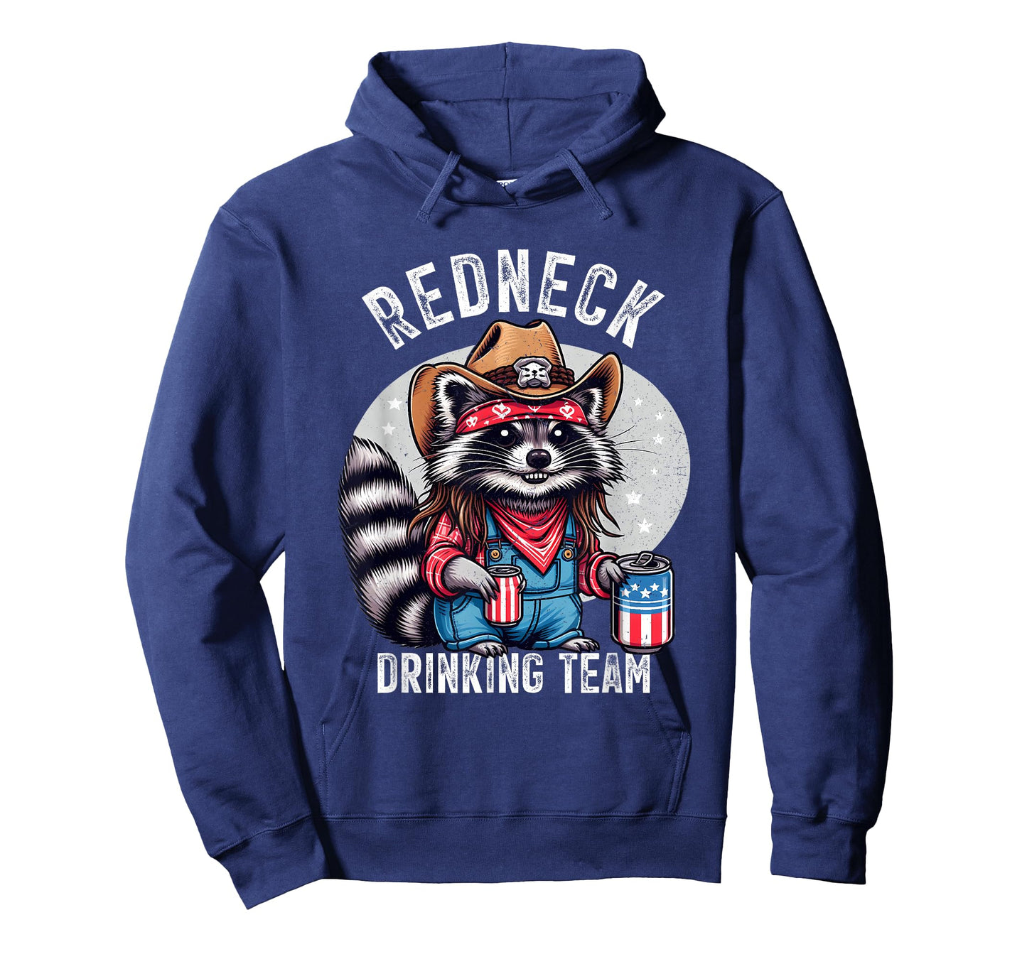 Redneck Raccoon Mullet White Trash Party Attire Hillbilly T-Shirt