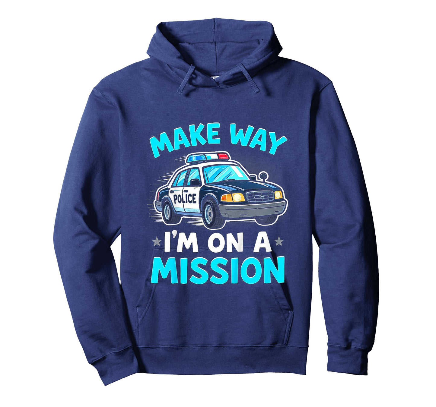 Toddler Police Car Funny Cop Kid T-Shirt