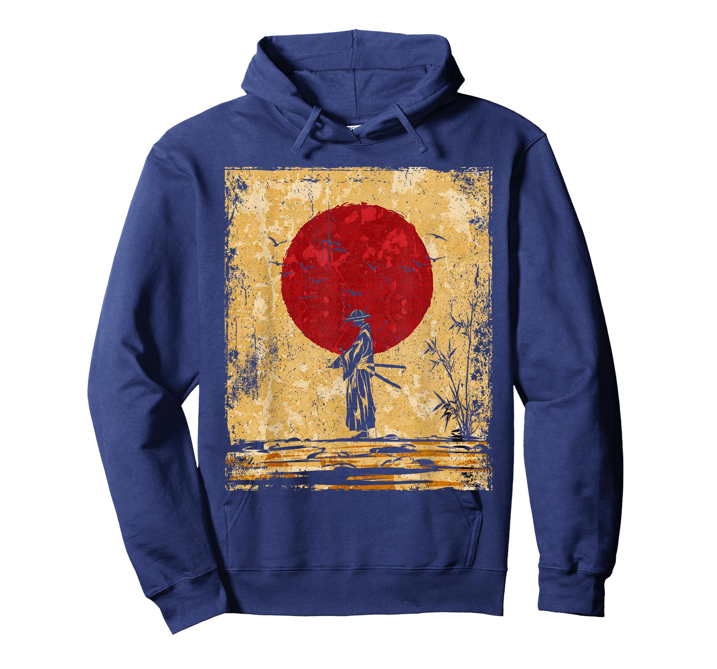 Samurai Japanese Art Vintage Fighter Retro T-Shirt