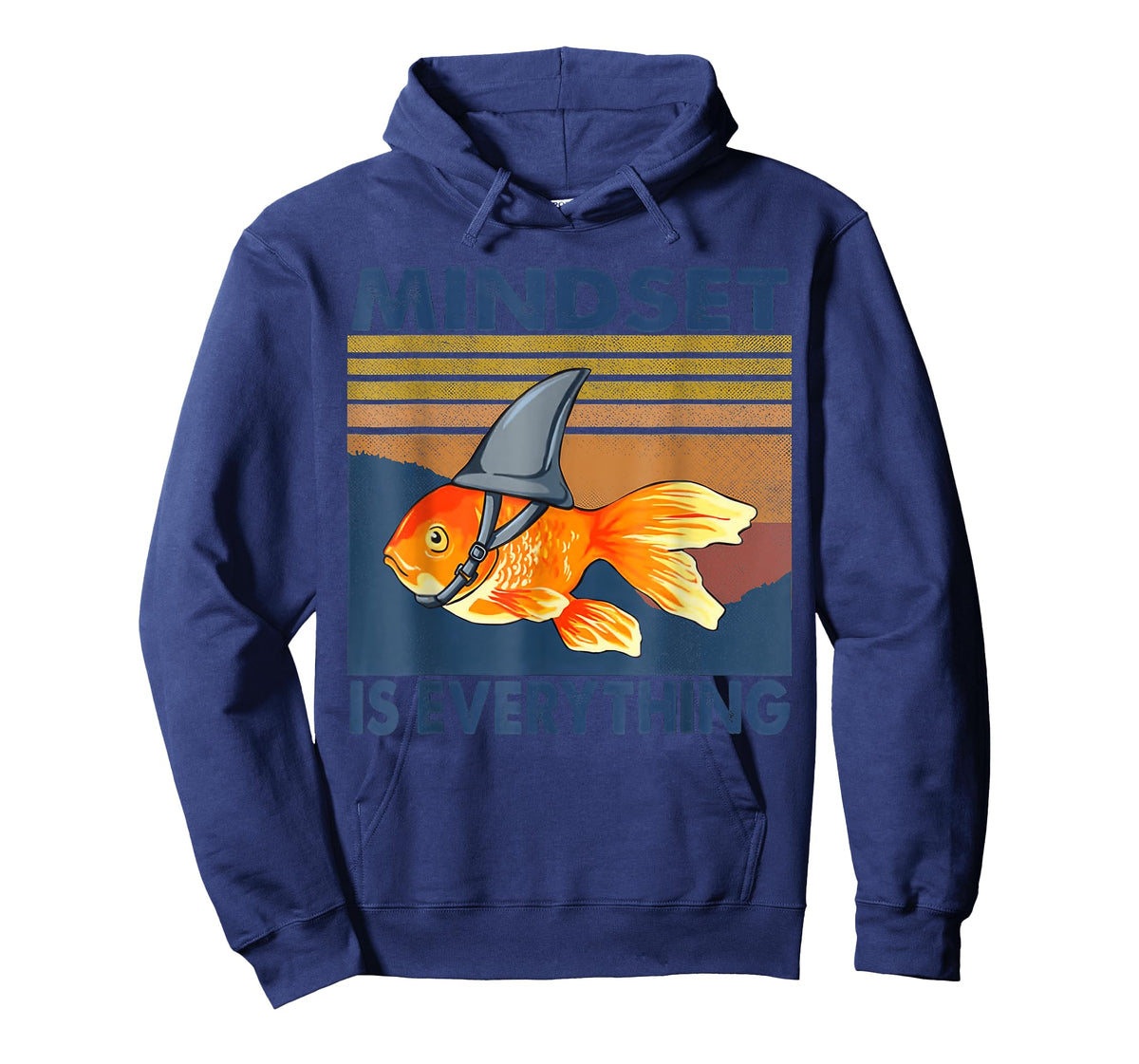 Everything Is Mindset Shark Fin Goldfish Vintage T-Shirt