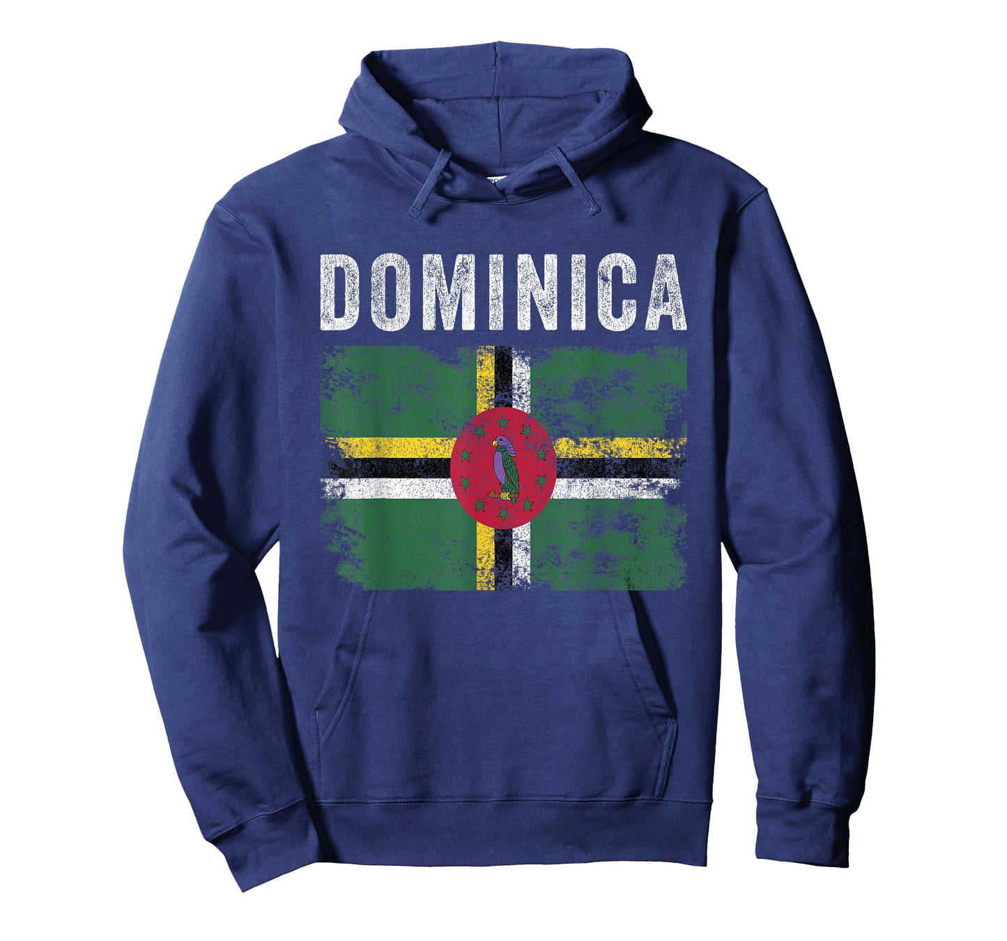 Dominica Flag Distressed - Men Women Kids - Dominican Flag T-Shirt