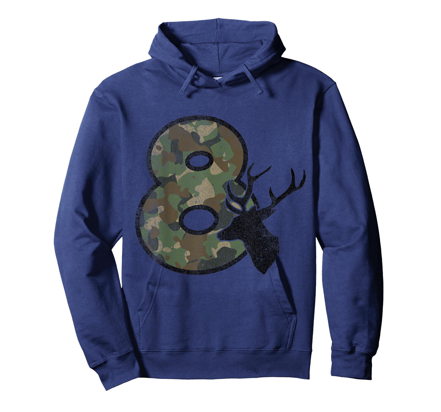 Country Boys Camo 8 Eight Year Old Birthday Deer Hunter T-Shirt
