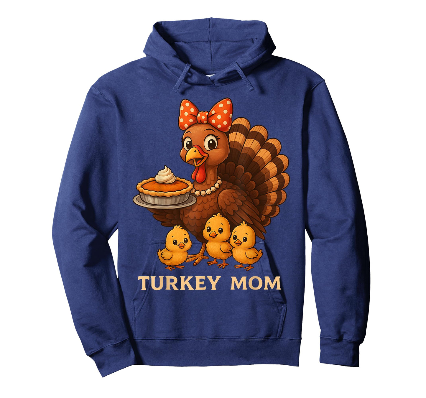 Turkey Mom Thanksgiving Shirt Mother Mommy Women Cute T-Shirt