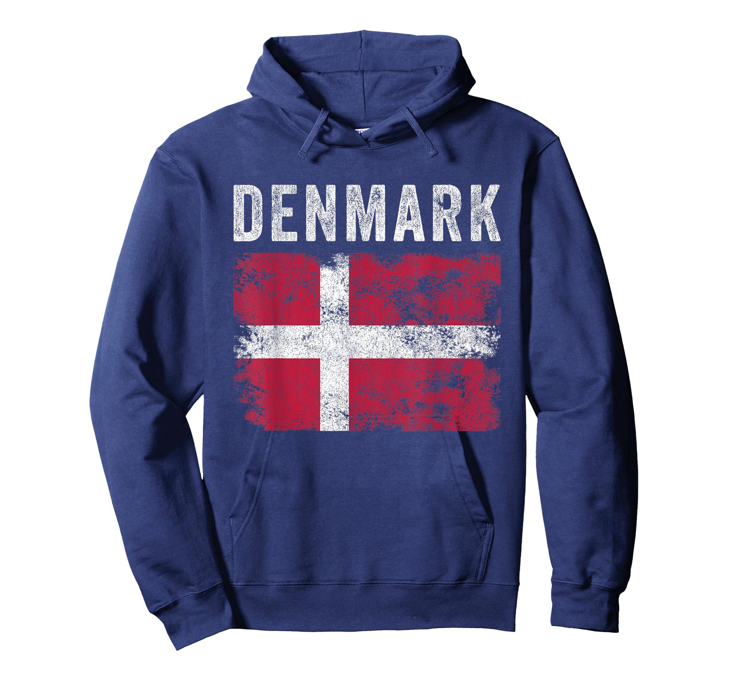 Denmark Flag Distressed - Men Women Kids - Danish Flag T-Shirt