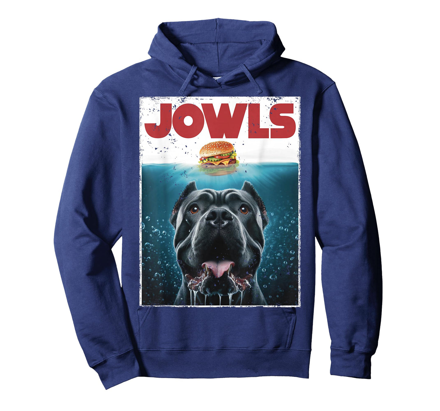 Funny Cane Corso Jowls Top, Drool Burger, Dog Mom, Dog Dad T-Shirt