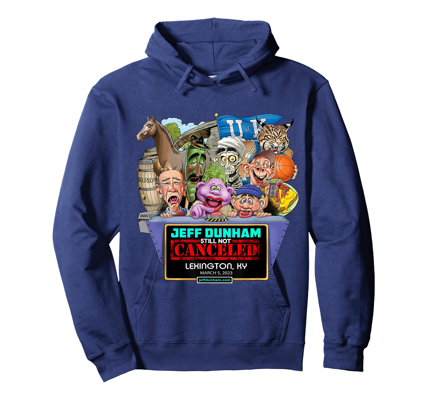 Jeff Dunham Lexington, KY (2023) T-Shirt