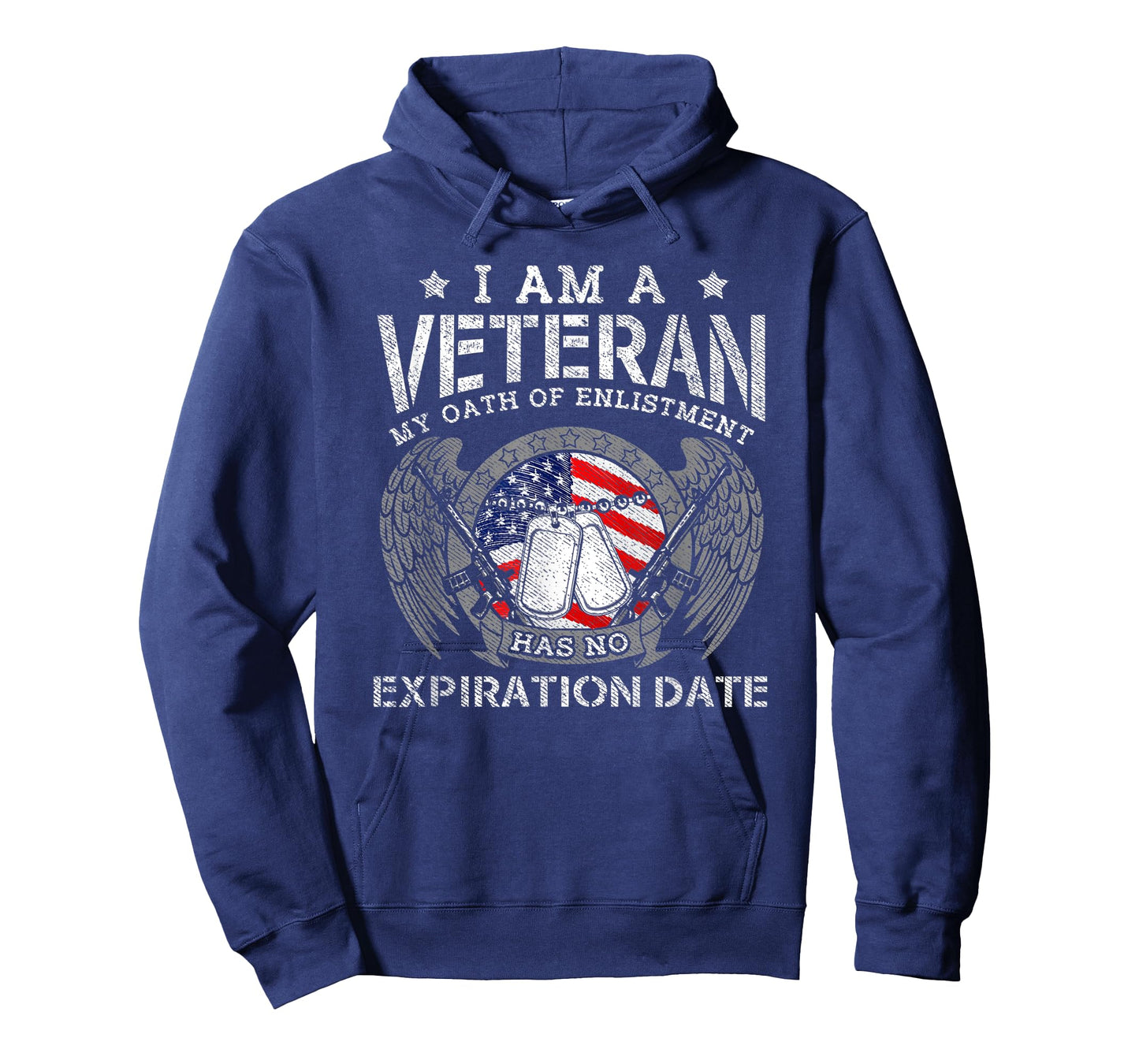 Retro I Am A Veteran My Oath Enlistment Has No Expiration T-Shirt