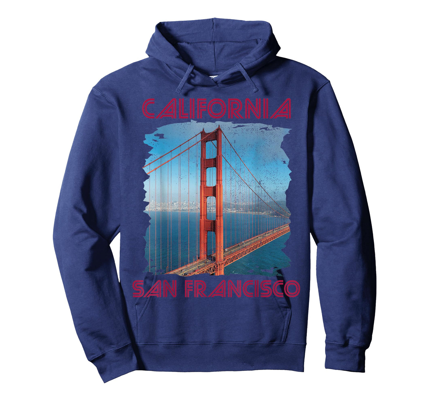 California Golden Gate Bridge Souvenir San Francisco Tour T-Shirt