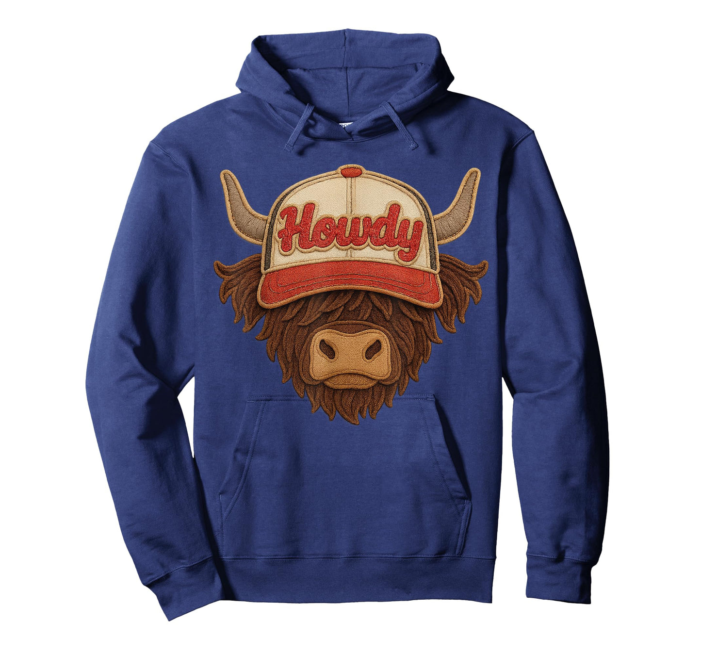 Howdy Western Cute Highland Cow Rodeo Men Women Kids T-Shirt
