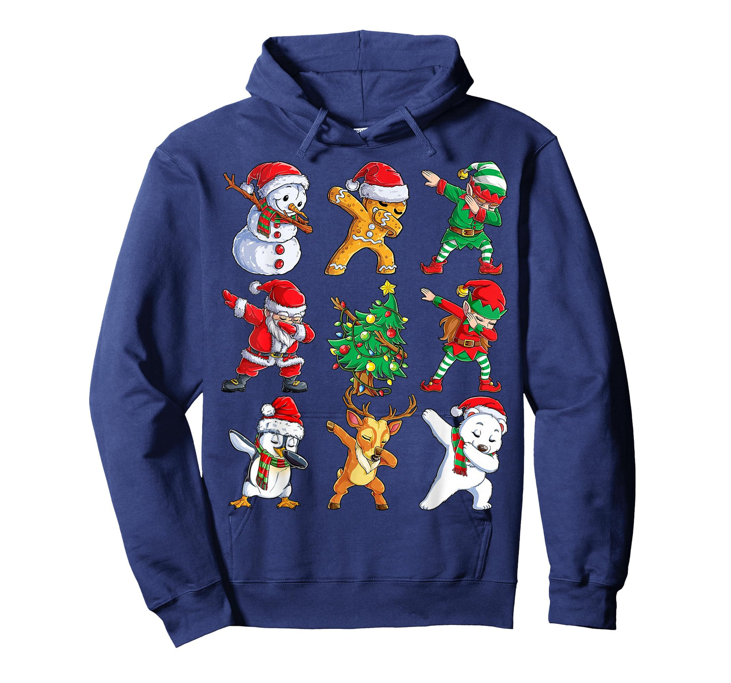 Dabbing Santa Elf Friends Christmas Boys Girls Men Xmas Dab T-Shirt