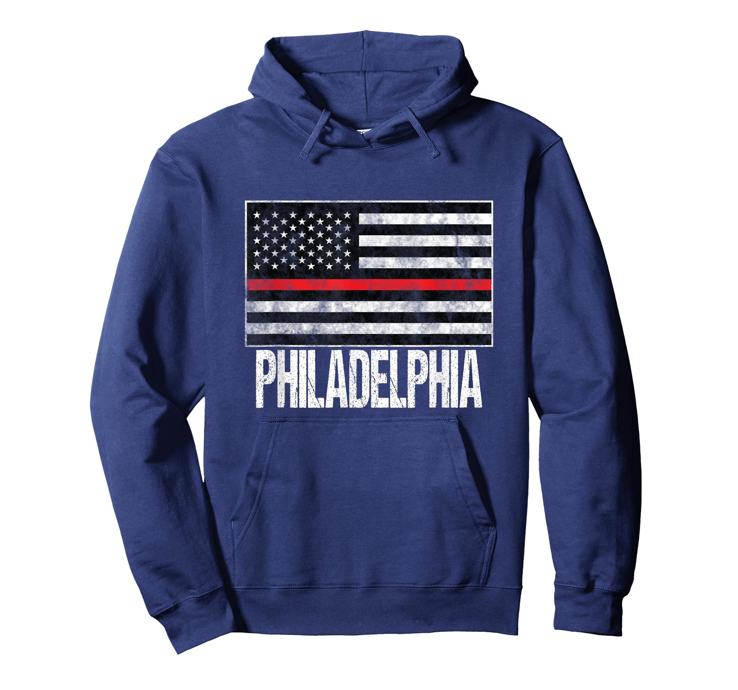 Thin Red LIne American Flag TShirt Philadelphia Firefighters T-Shirt for Women Kids Men