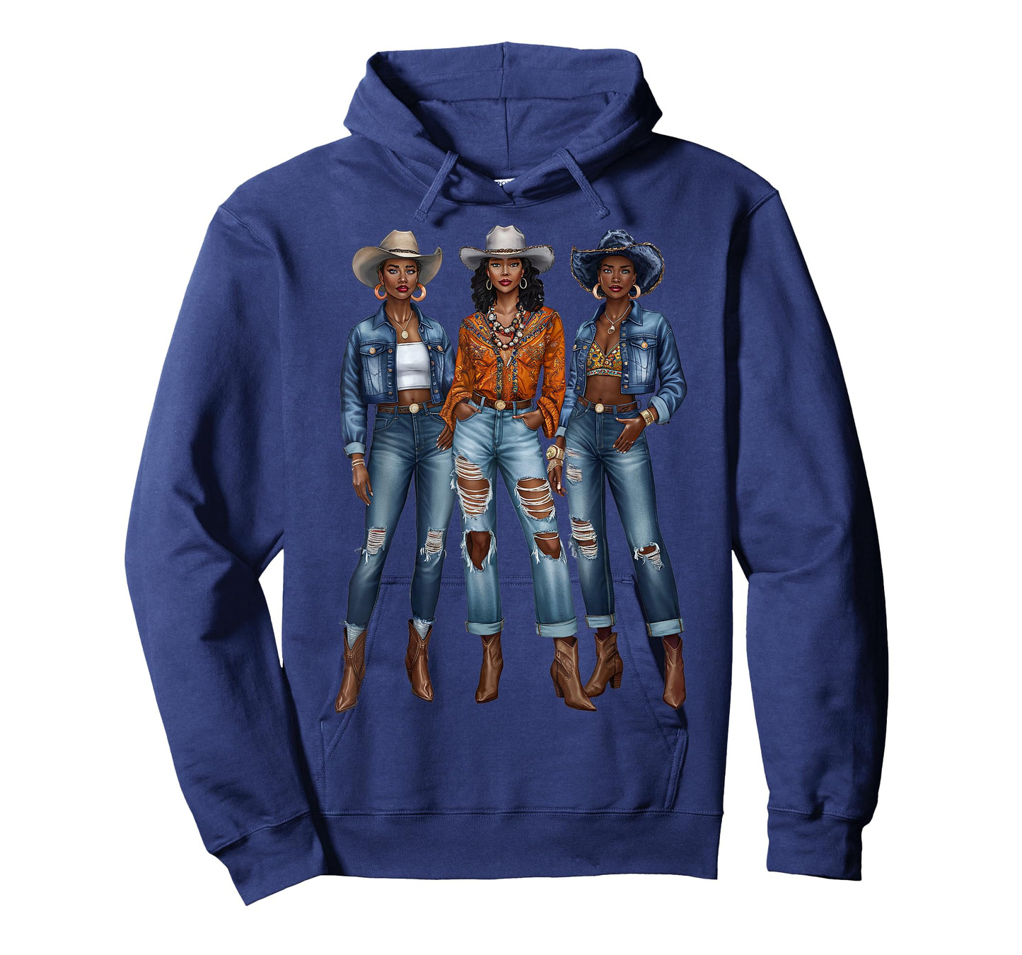 Black Cowgirl Vibes Melanin Black History Texas T-Shirt