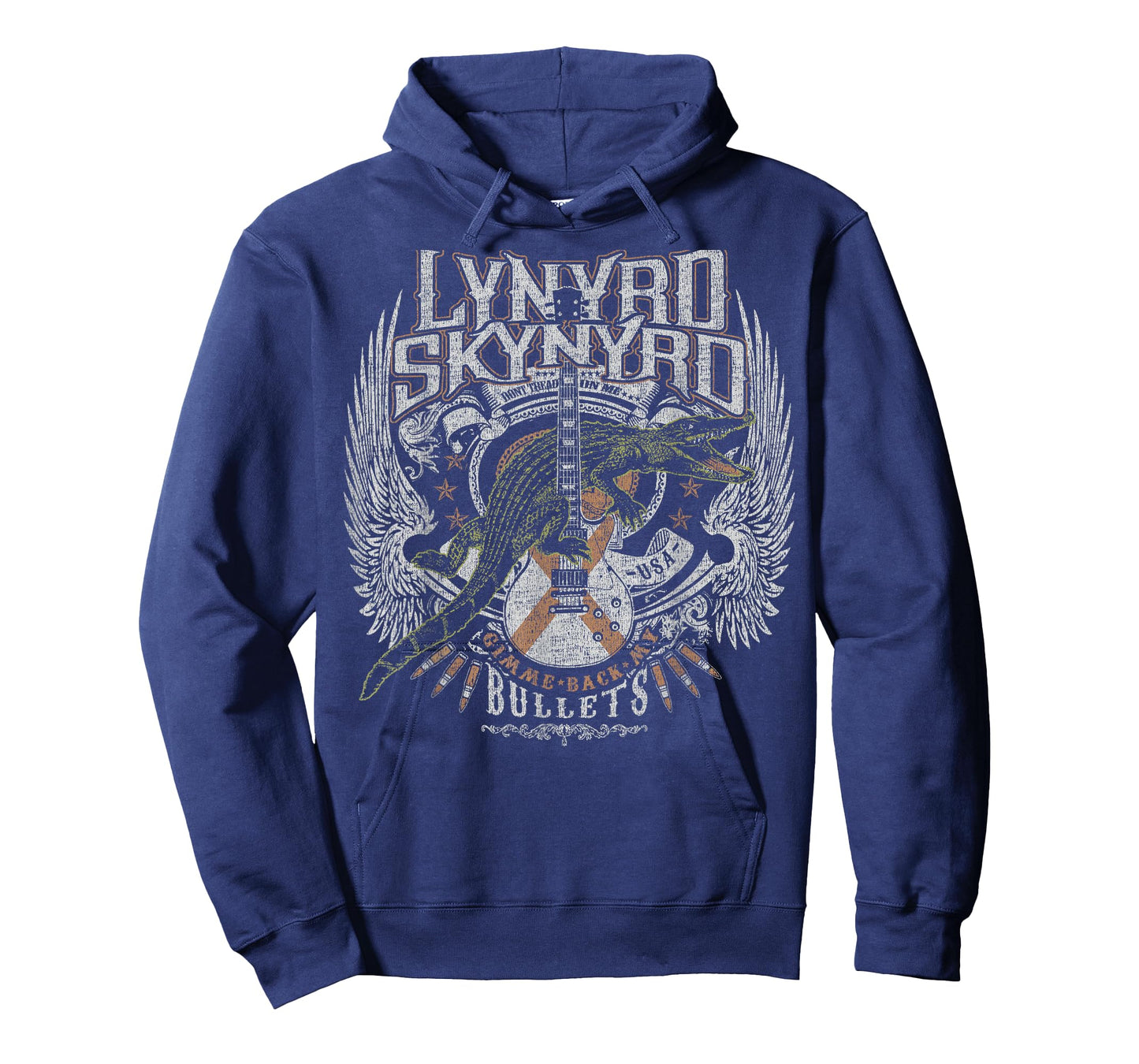 Lynyrd Skynyrd Croc Rock Bullet Tread On Me Southern Country T-Shirt