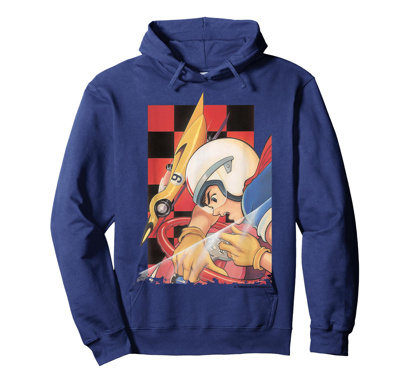 Manga Speed Racer Red Checkered T-Shirt