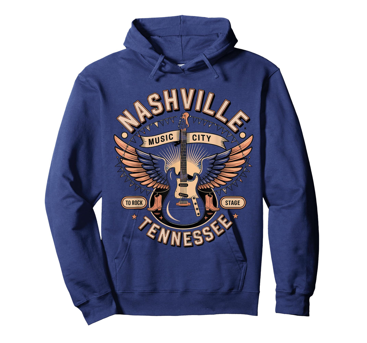 Nashville Music City Tshirt Women Men Tennessee Rock Country T-Shirt
