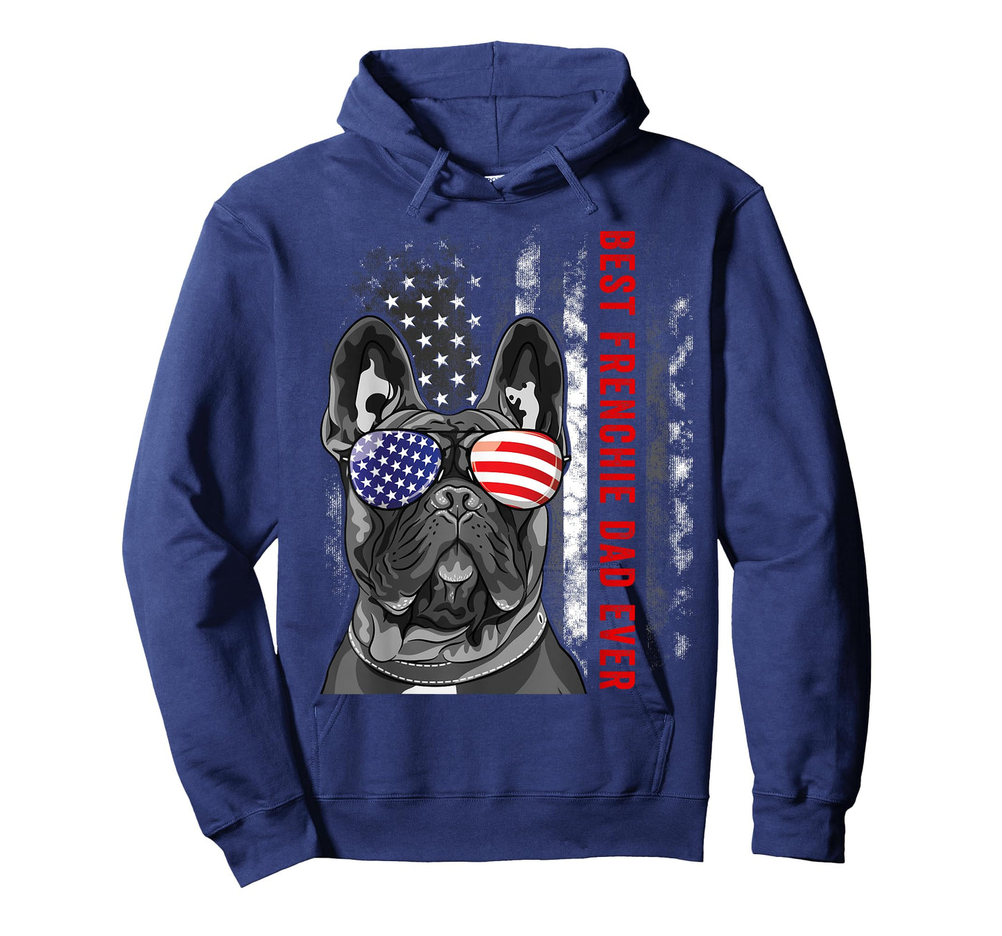 Best Frenchie Dad Ever Daddy French Bulldog Dog Lover Owner T-Shirt