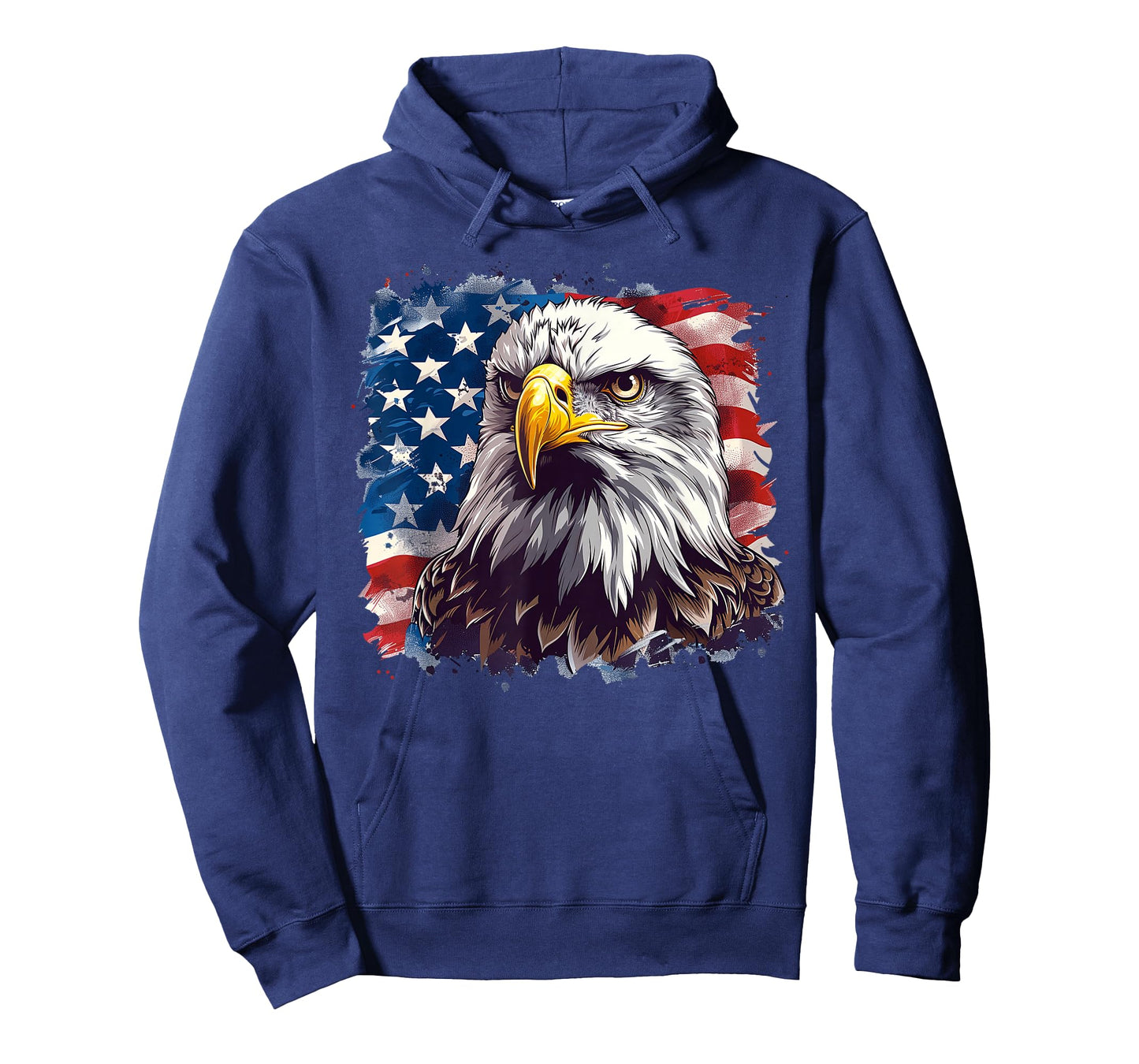 Funny 4th Of July Eagle Patriotic USA Flag Men Women Kids T-Shirt