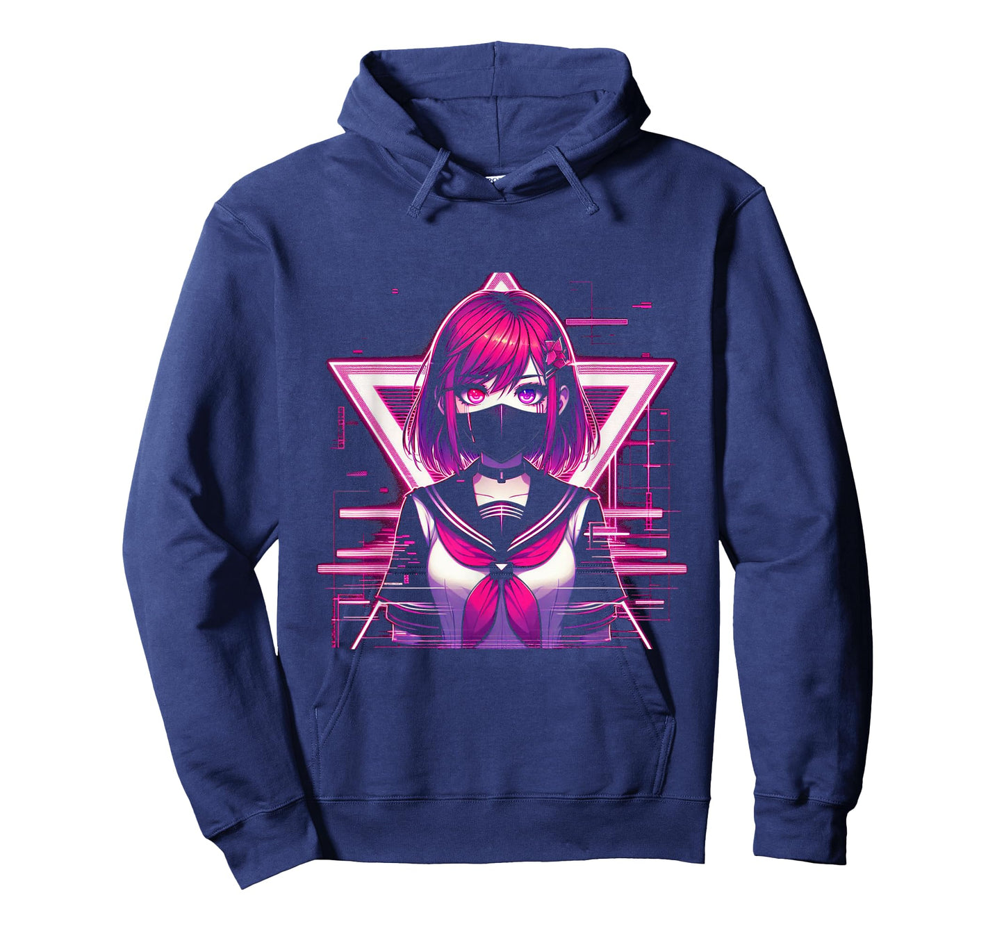 Japanese Anime Girl Indie Old Aesthetic Otaku Cyberpunk T-Shirt