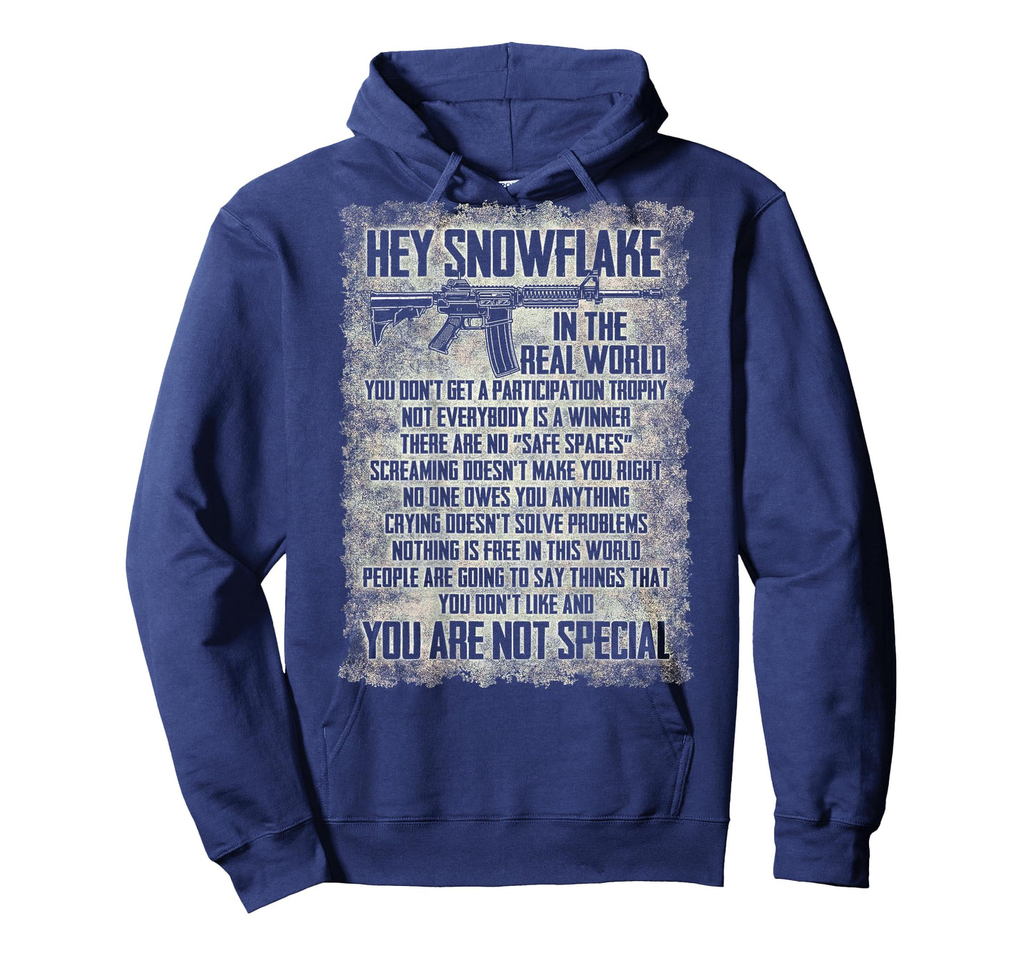 Hey Snowflake in The Real World (on Back) T-Shirt