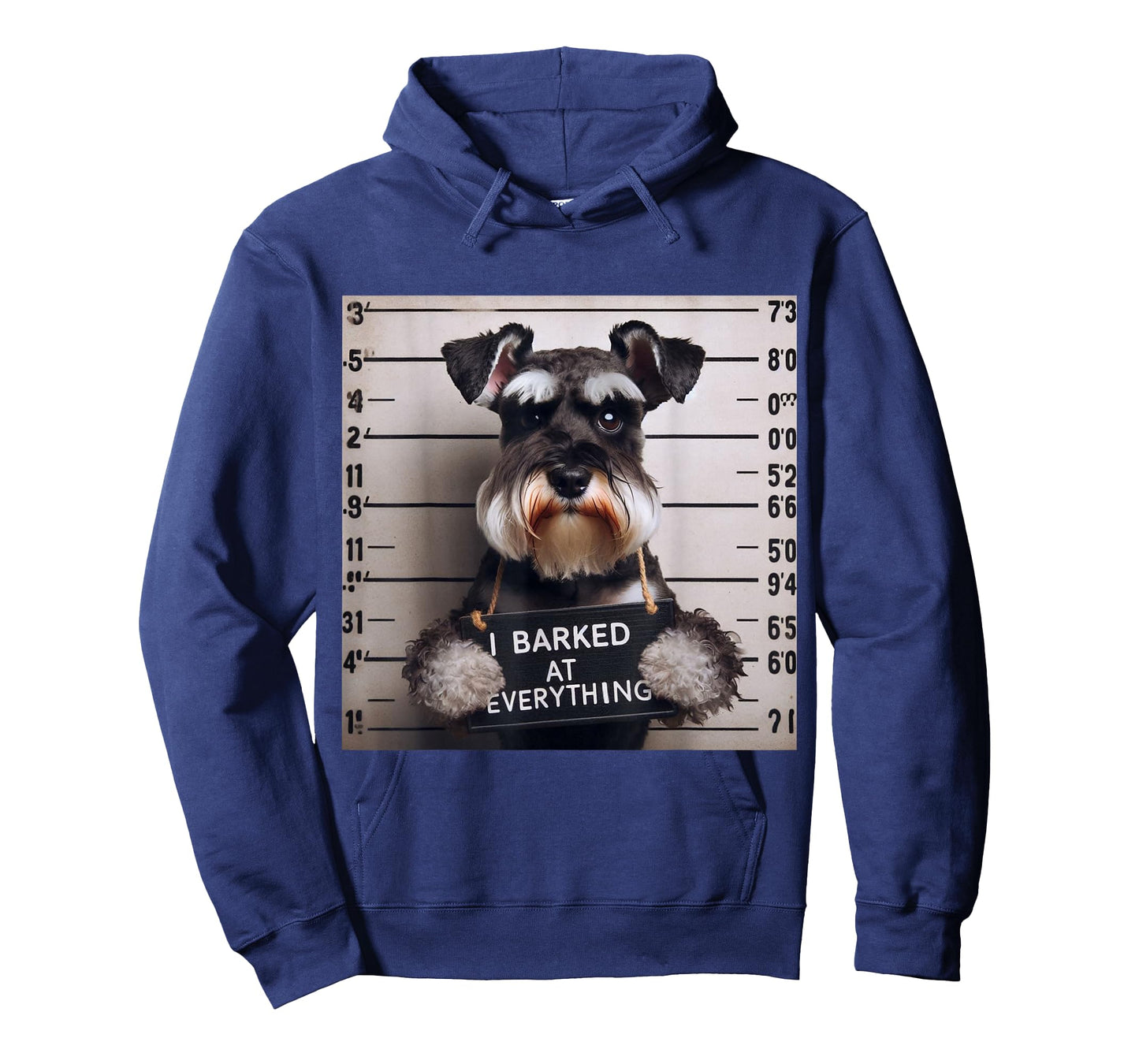 I Barked at Everything Miniature Schnauzer Men Women Kids T-Shirt