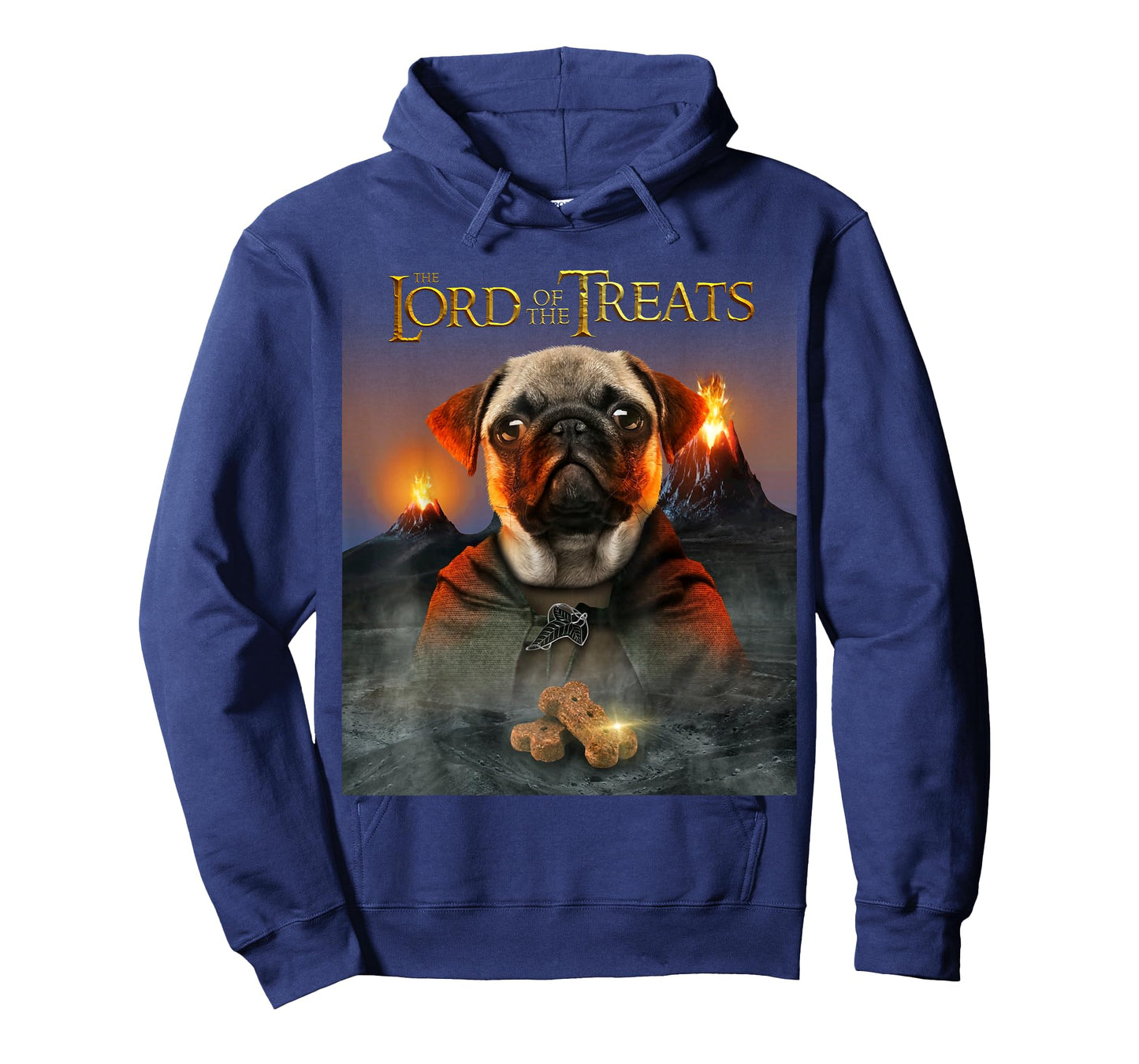 LORD OF THE TREATS - Funny & Cute Pug Puppy T-Shirt