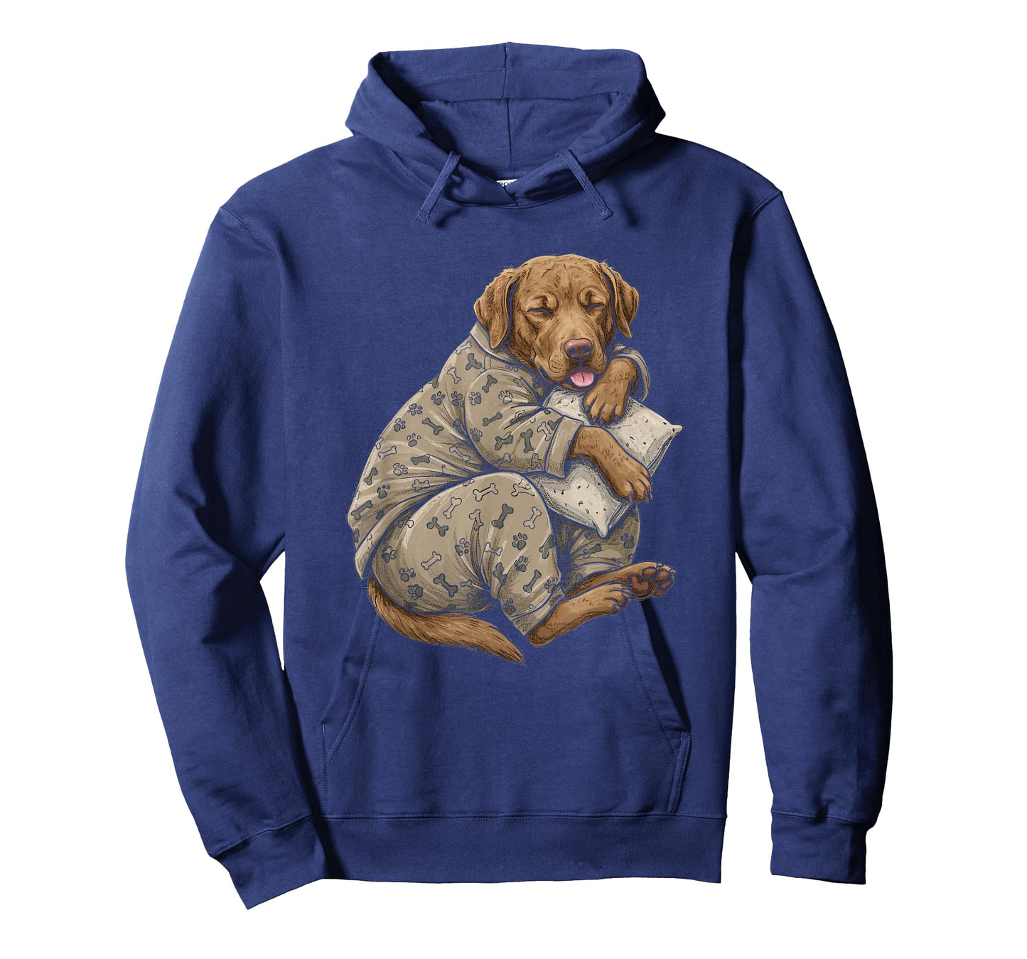 Funny Sleepy Chesapeake Bay Retriever Pajama Men Women Kids T-Shirt