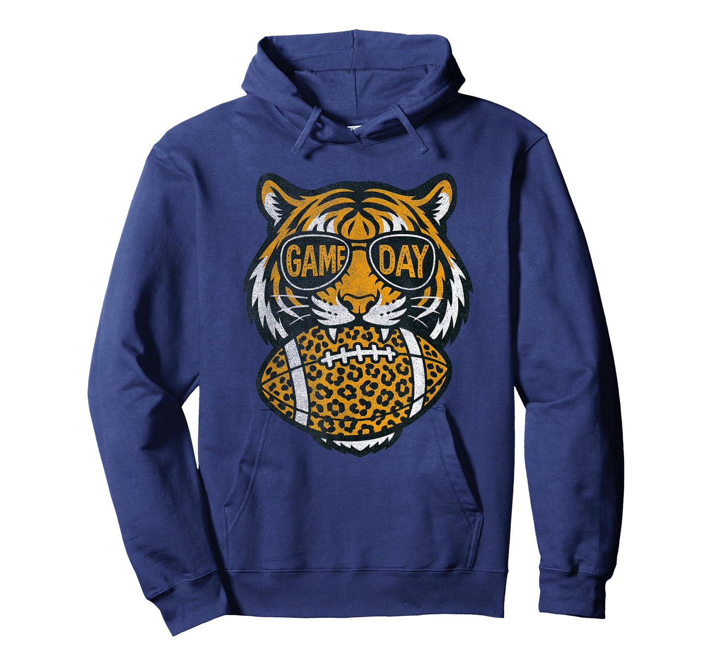 Tiger Leopard Football Game Day for Men, Women & Kids T-Shirt