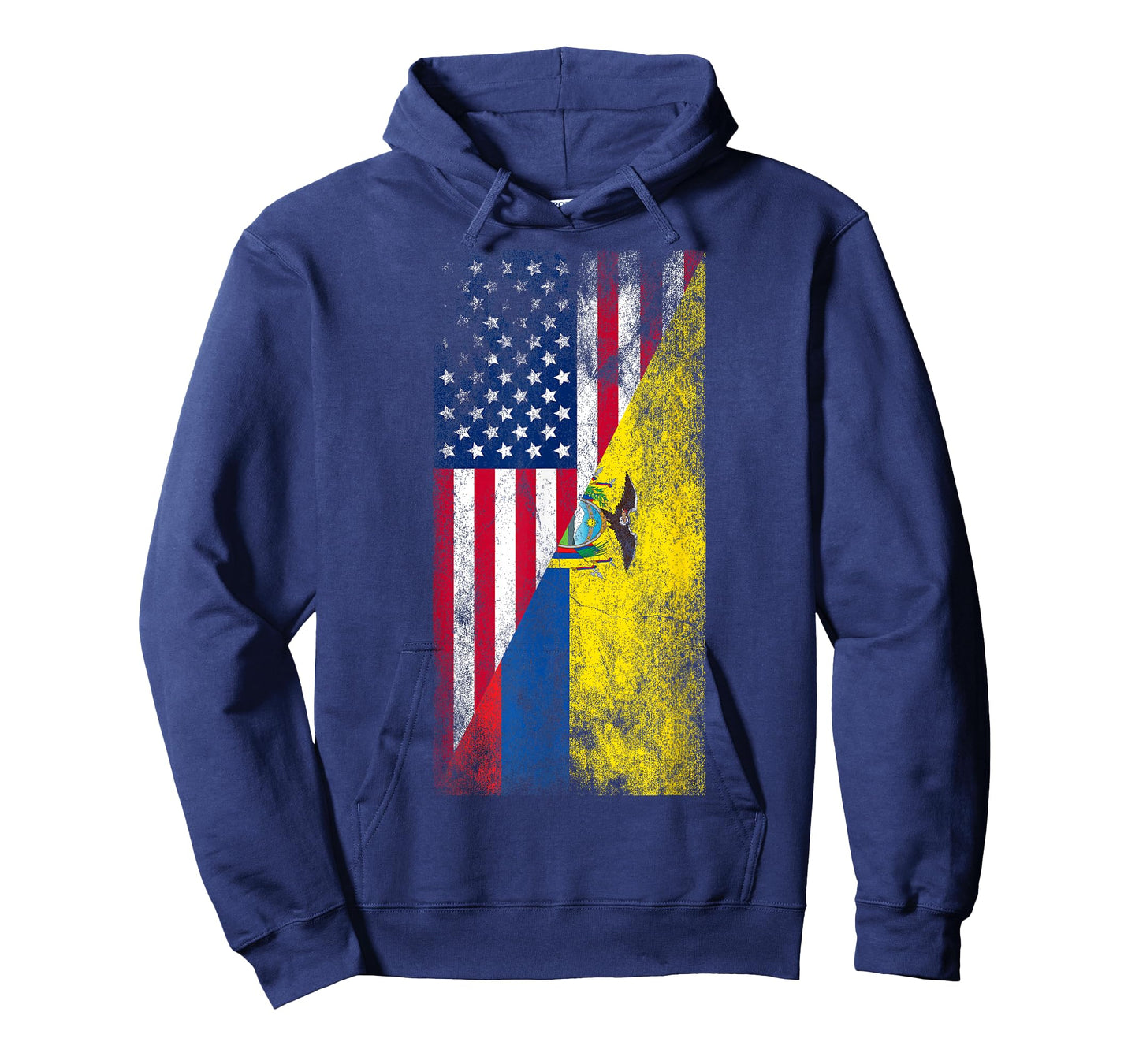 USA & Ecuador Flags - United States of America, Ecuadorian T-Shirt