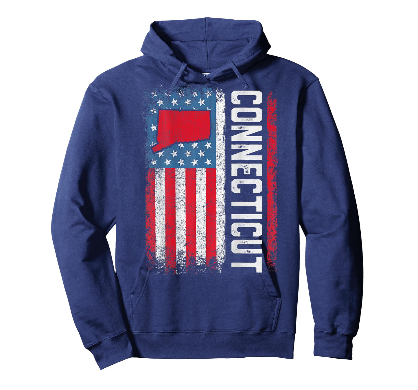 Vintage Connecticut State USA Flag Shirt Connecticut (On T-Shirt