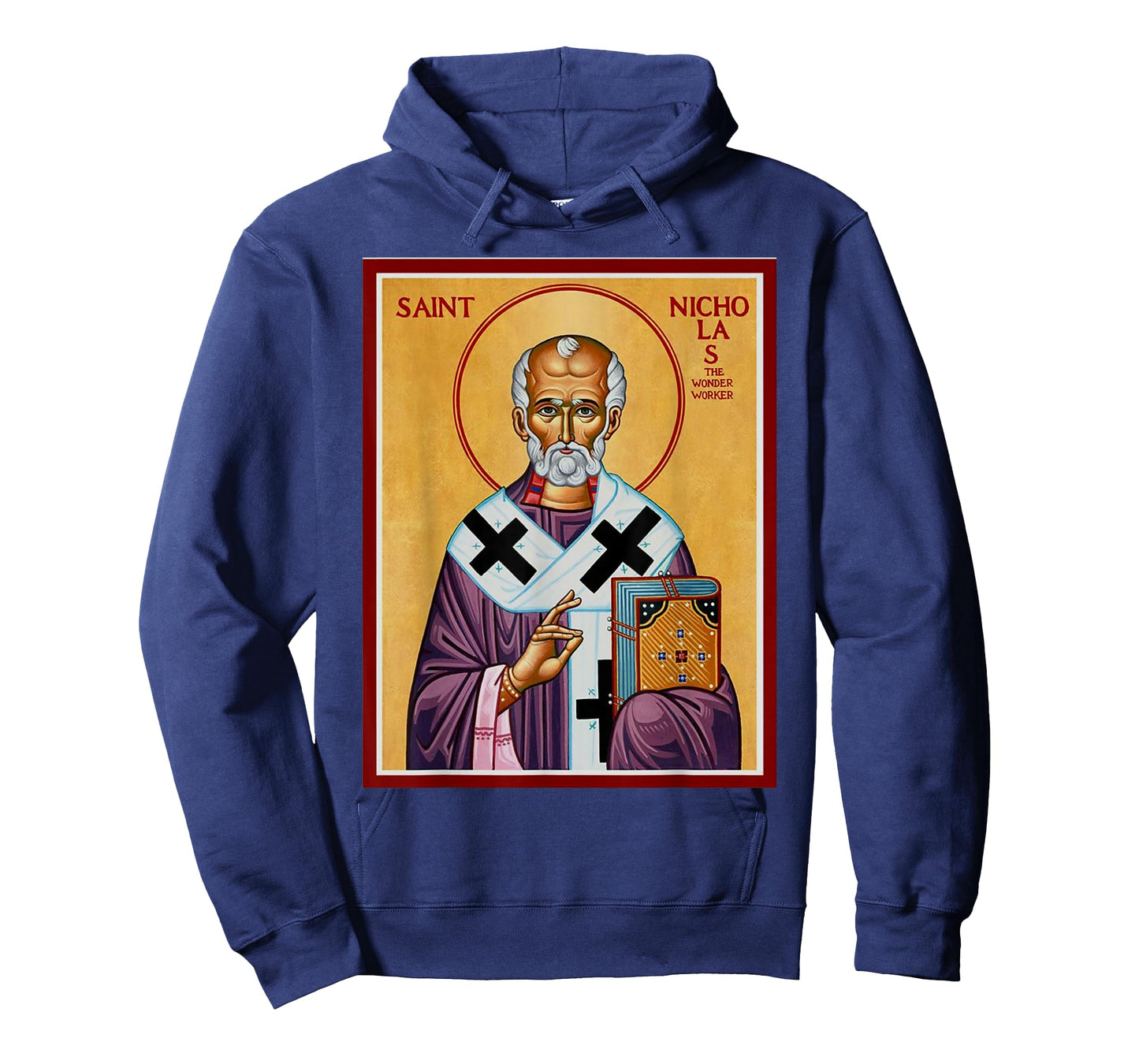Saint Nicholas of Myra Eastern Orthodox Byzantine Art Church T-Shirt