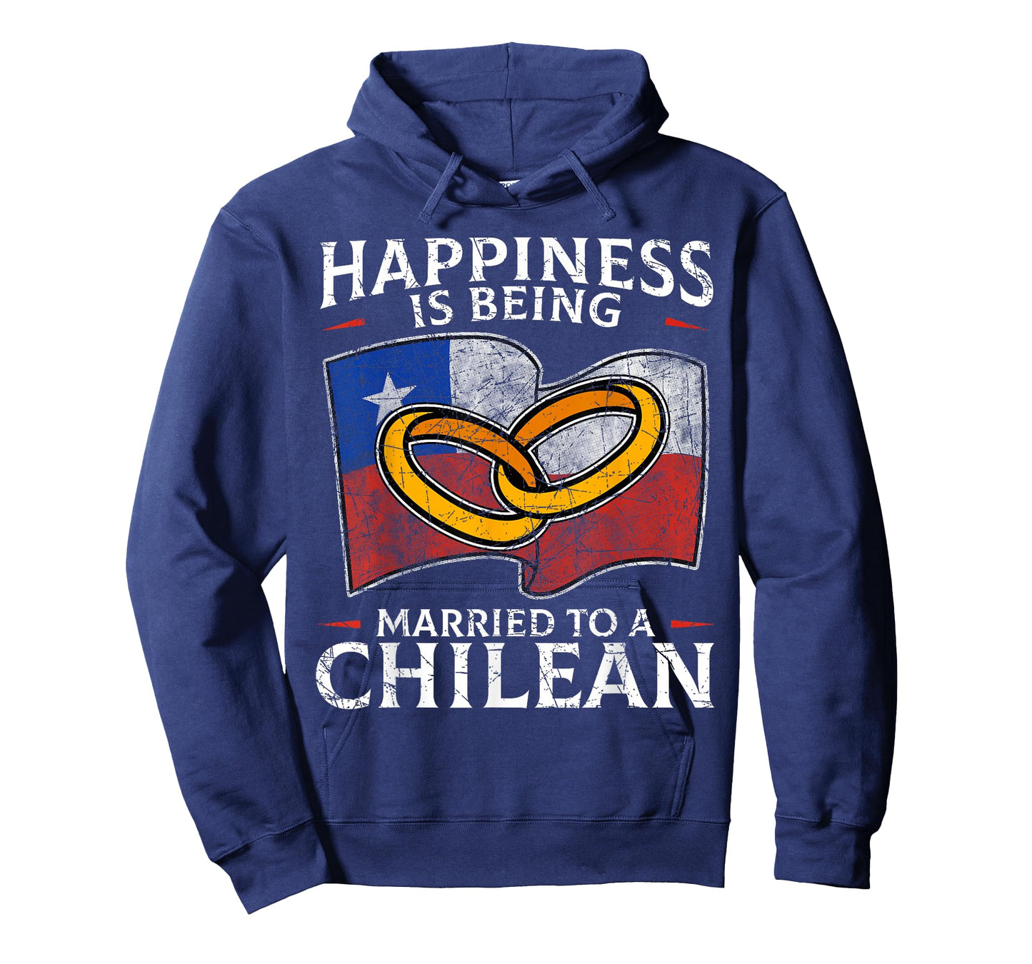 Chilean Marriage Chile Married Flag Wedded Culture T-Shirt