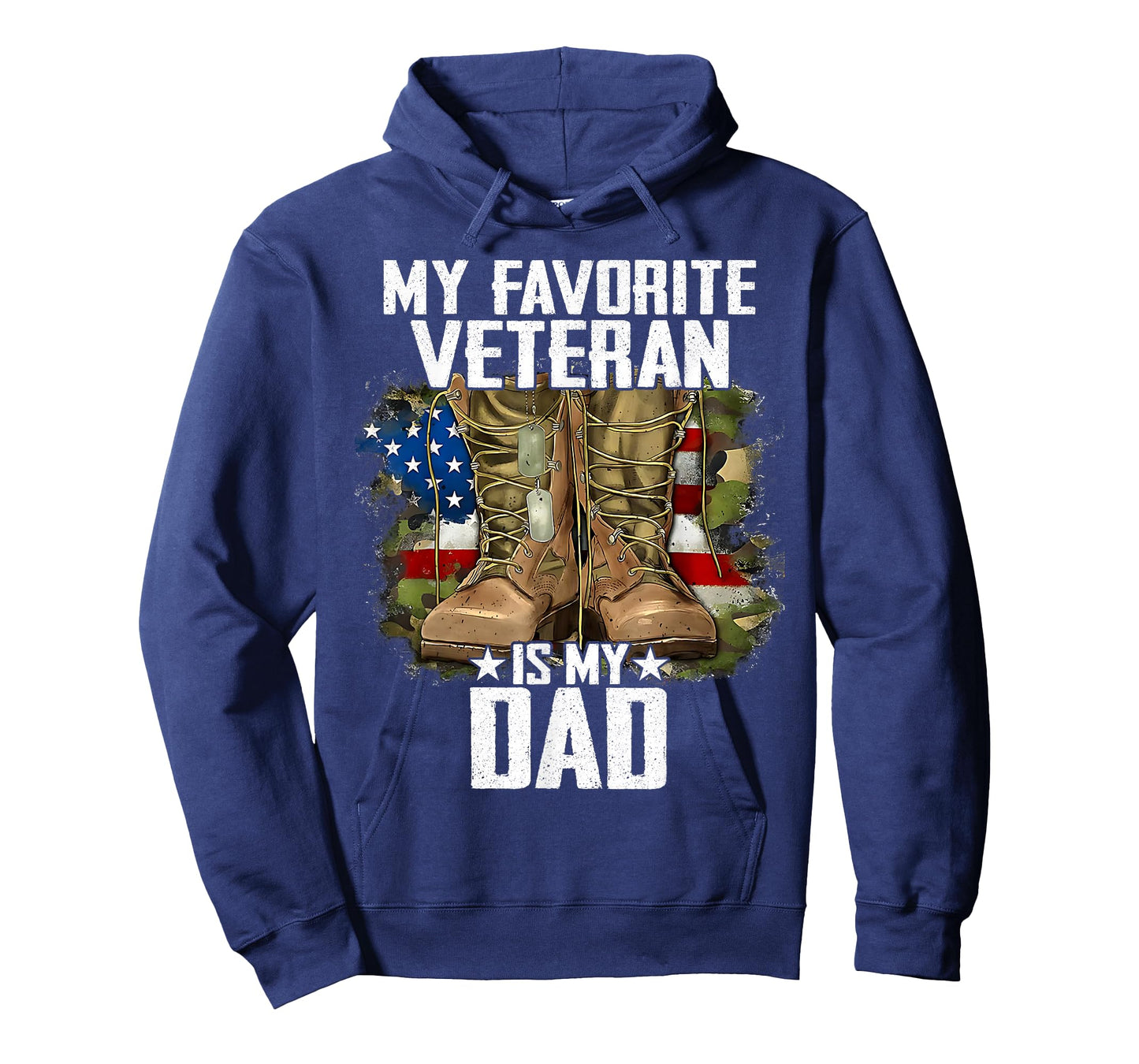 My Favorite Veteran is My Dad Father Veterans Day Thank You T-Shirt