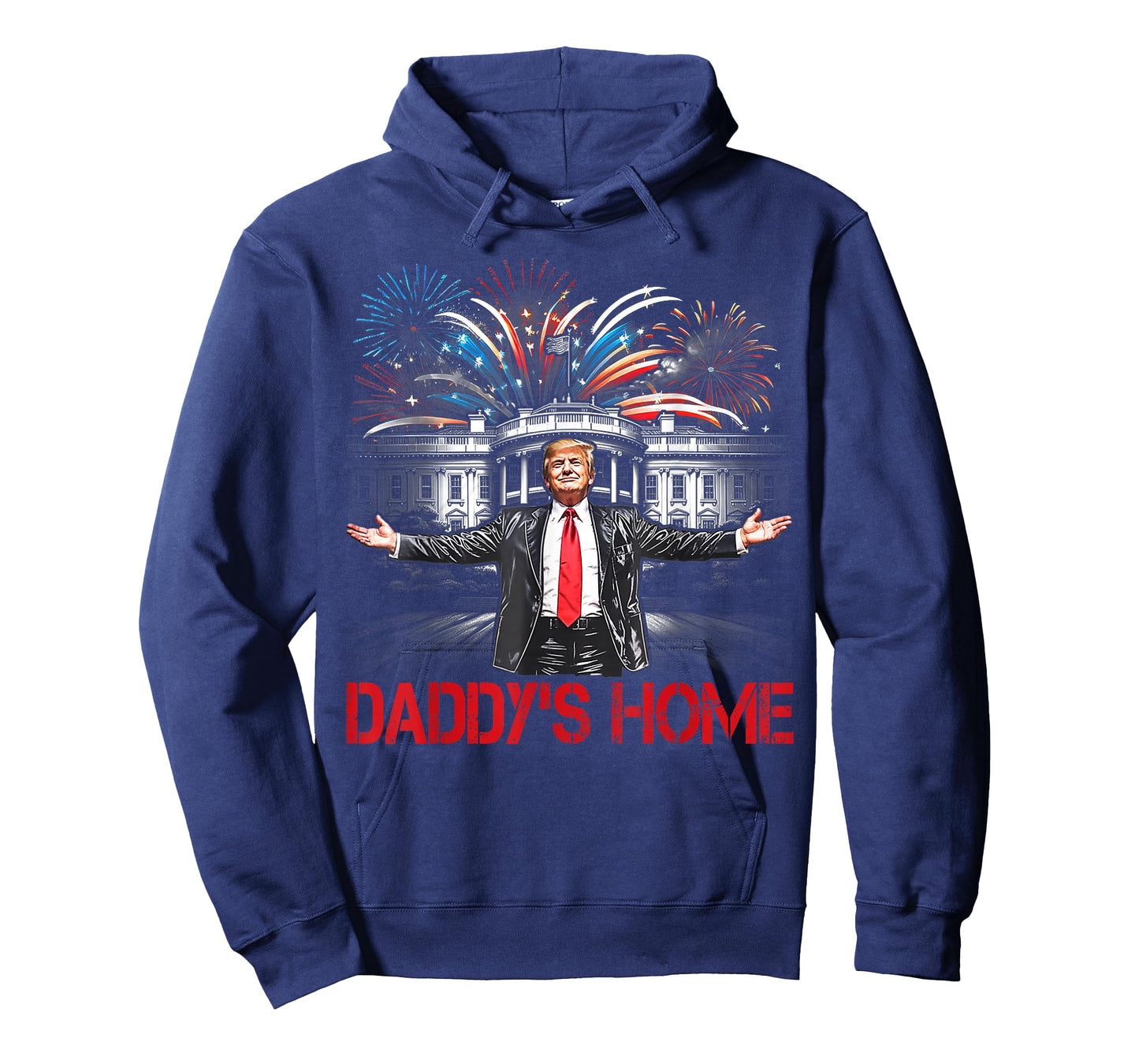 Daddy's Home White House 2025 President Trump T-Shirt