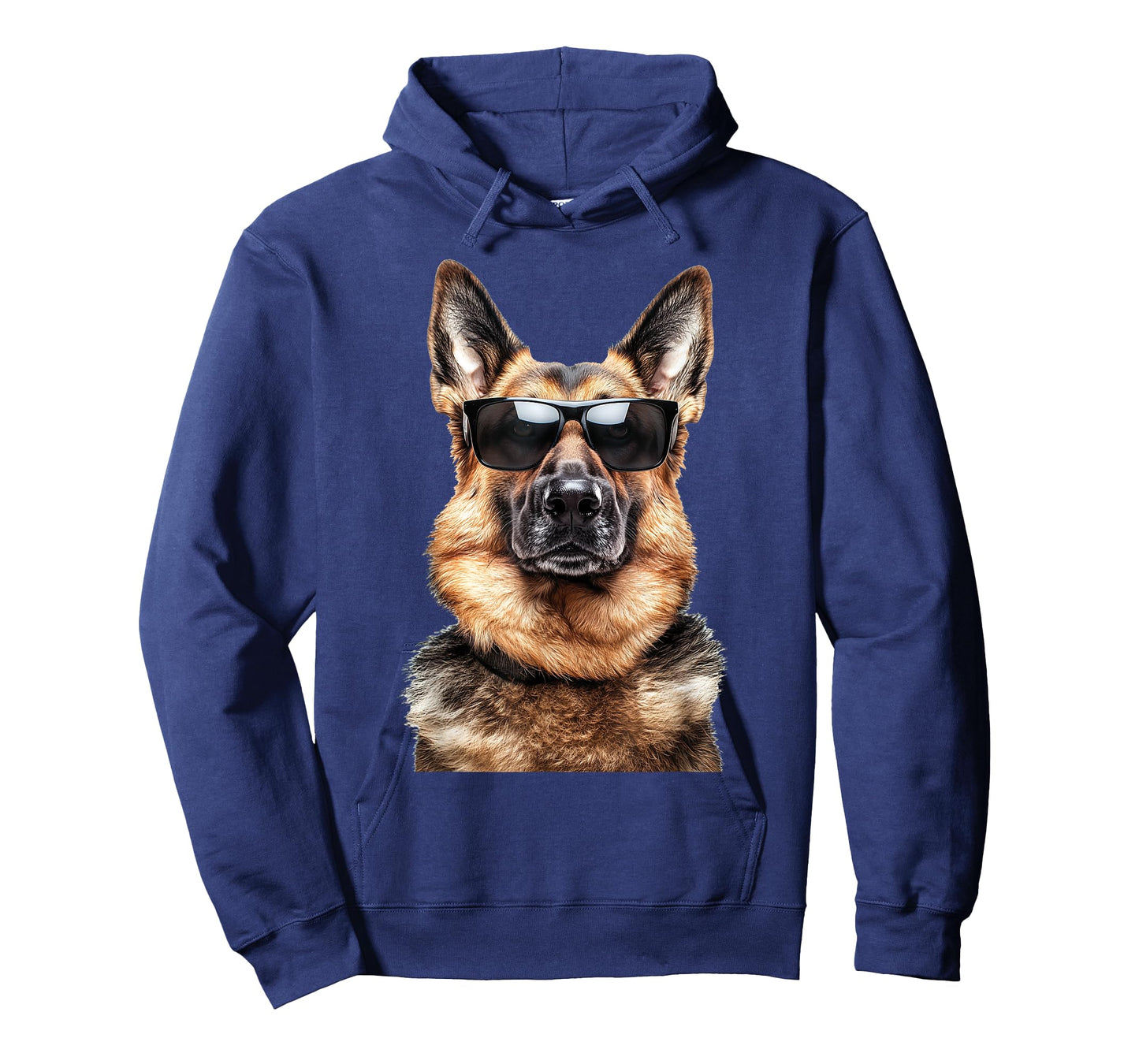 German Shepherd Dog Doggy wearing Sunglasses Funny Graphic T-Shirt