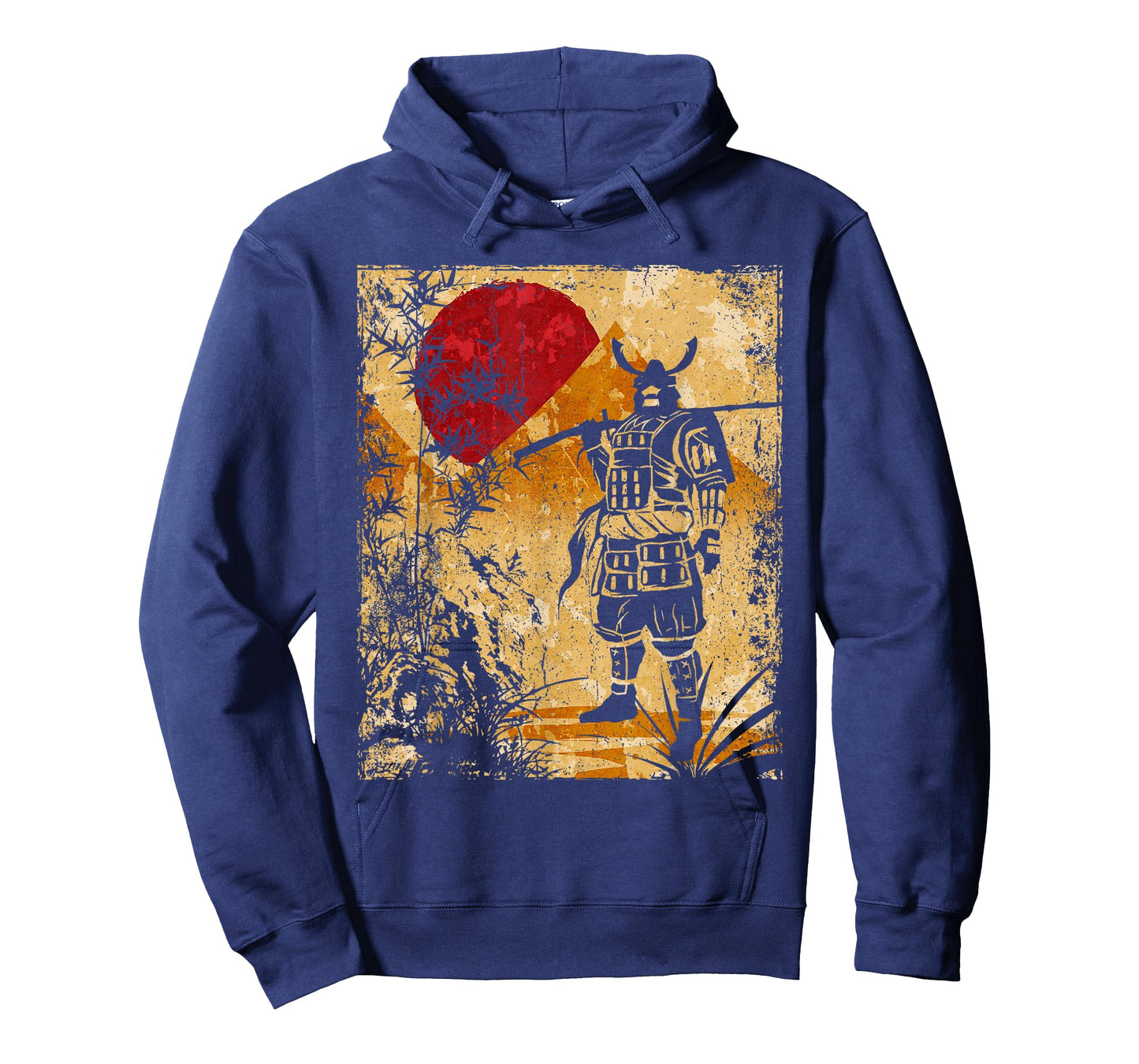 Samurai Japanese Art Vintage Fighter Retro T-Shirt