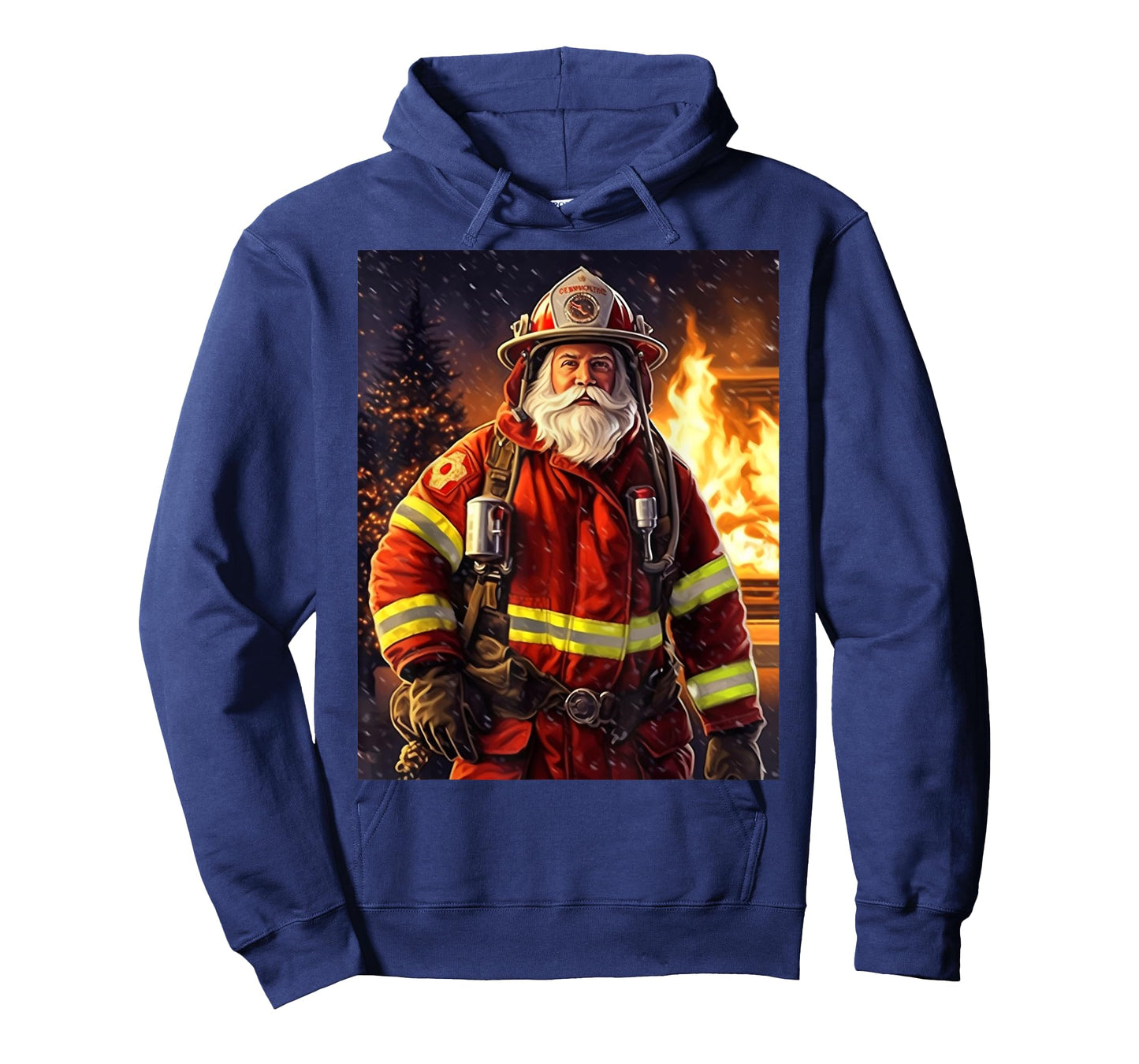 No.3, Hero, Christmas, Santa Claus at the fire department T-Shirt