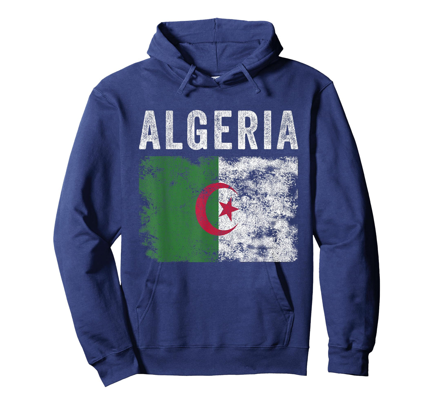 Algeria Flag Distressed - Men Women Kids - Algerian Flag T-Shirt