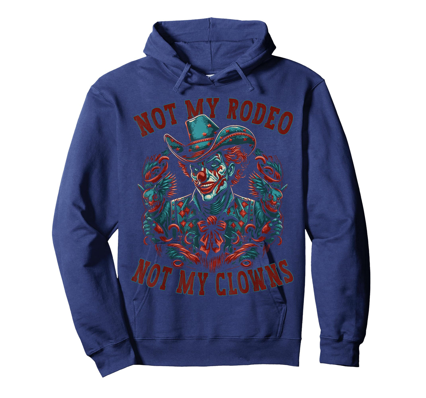 Not My Rodeo Not My Clowns Bull Rider Western Cowboy T-Shirt
