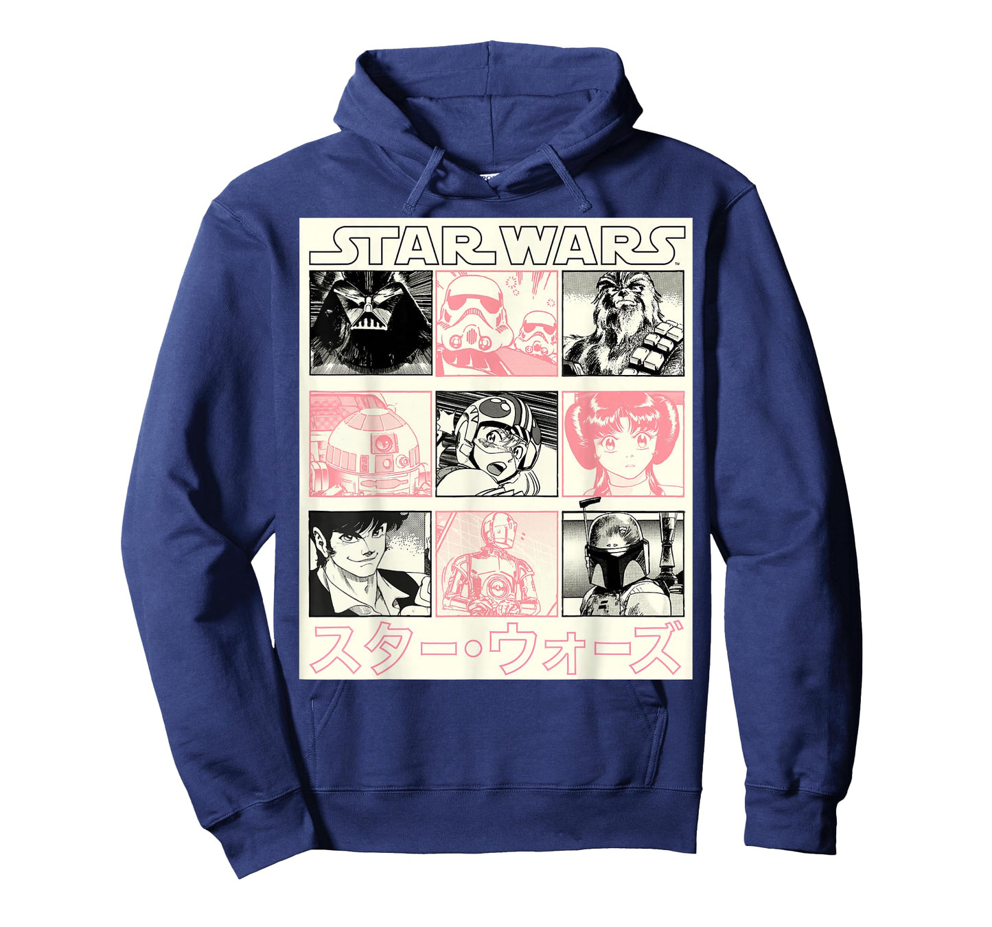 Star Wars Manga Style Comic Panels T-Shirt