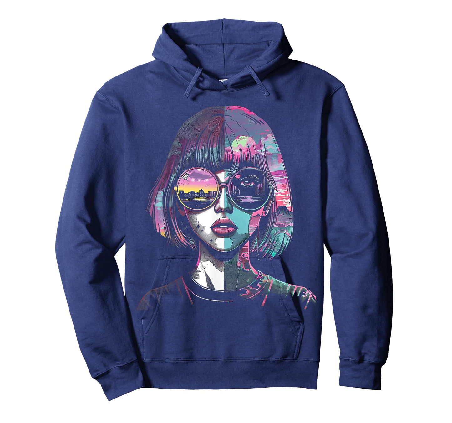 Anime Manga Motif Sunglasses Artwork Anime T-Shirt