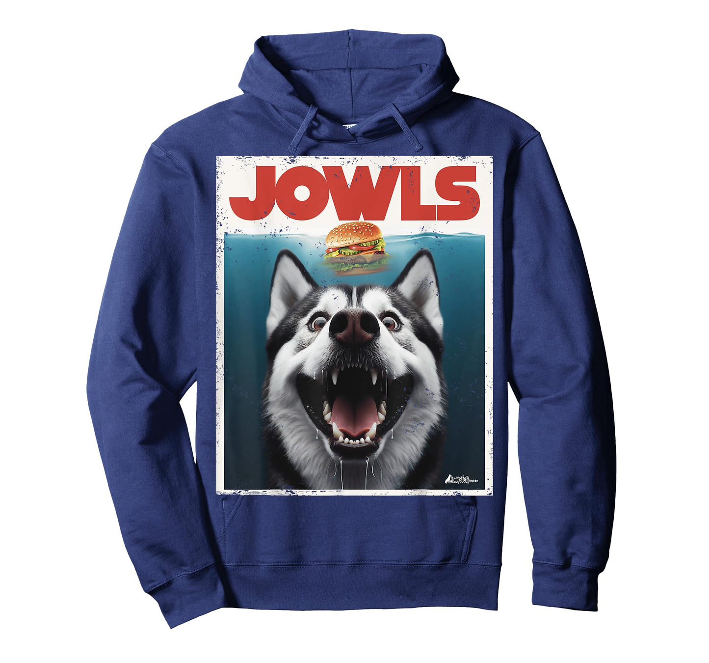 Funny Siberian Husky Jowls, Sled Dog Mom Top Alaskan Dog Dad T-Shirt