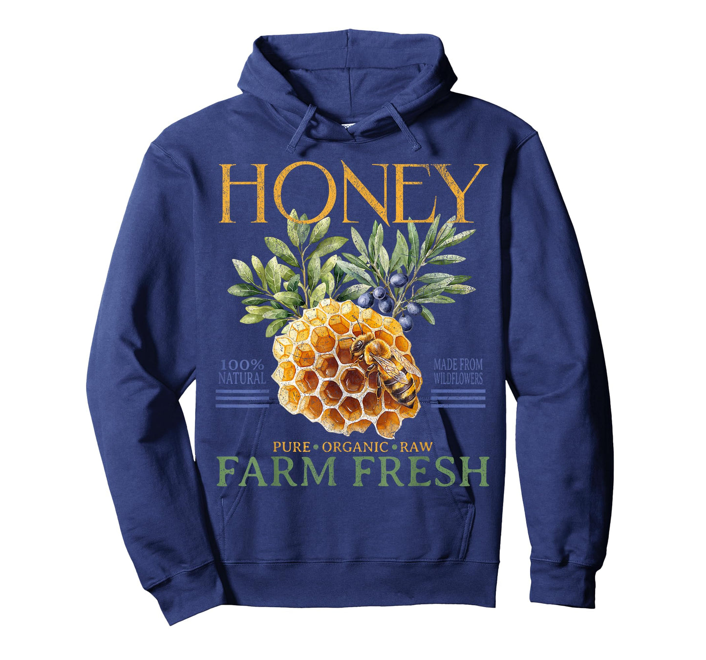 Farm Fresh Sweet Honey Locally Homegrown Farmer's Market T-Shirt